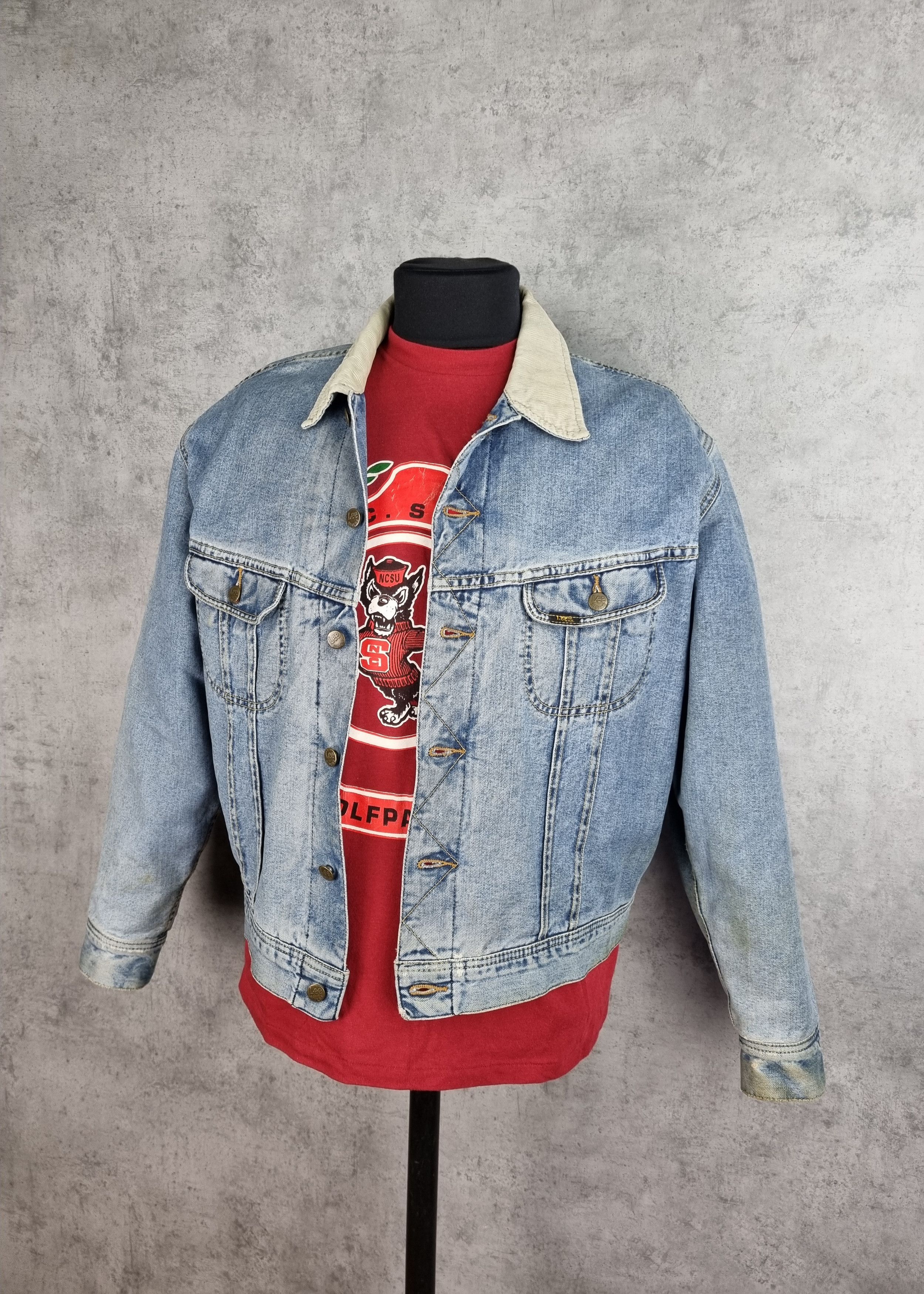 Lee Iconic Style Lee Storm Rider Union Made Trucker Denim Jacket Size US M / EU 48-50 / 2 - 7 Thumbnail
