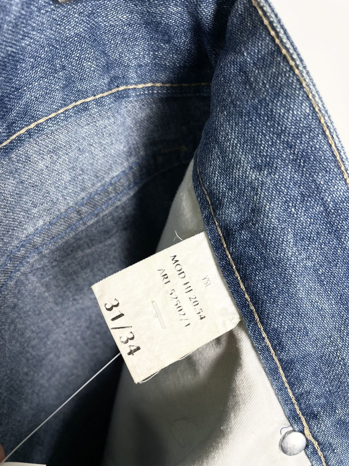Saint Laurent Paris Yves Saint Laurent ( Size 31 ) Vintage Paris Denim Jeans Size US 31 - 13 Thumbnail