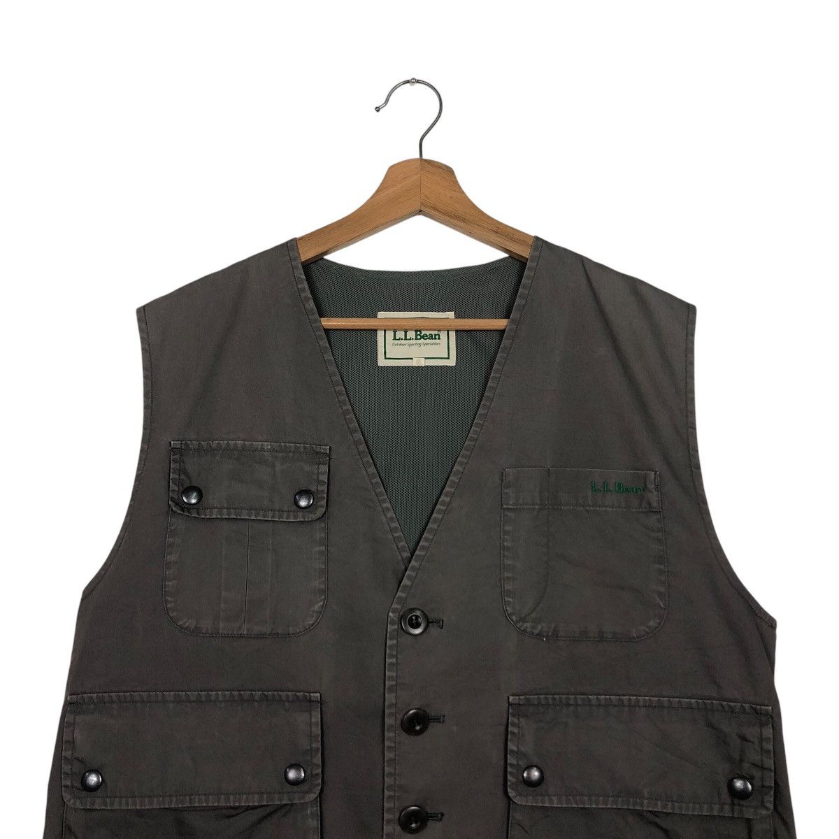 Japanese Brand Vintage Chore Work Vest Jacket L.L.Bean Duck Canvas Utility Size US M / EU 48-50 / 2 - 4 Thumbnail