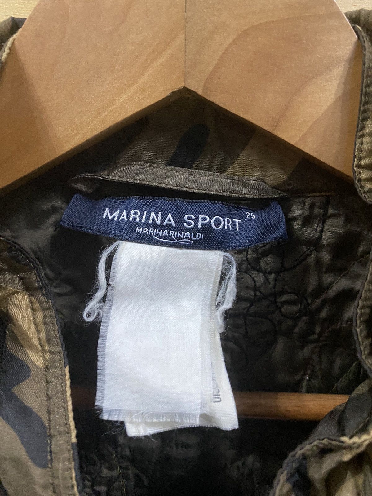 Japanese Brand Marina sports by marina rinaldi Camouflage jacket Size L / US 10 / IT 46 - 8 Thumbnail