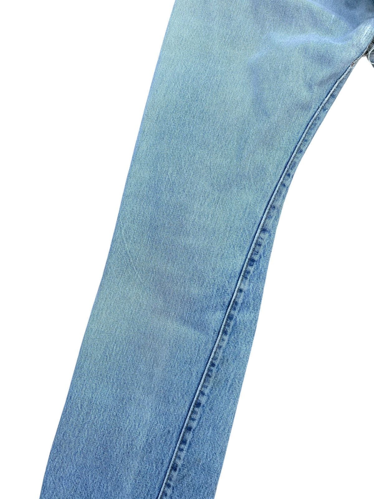 Levi's 80's THRASHED Levi's 524 Selvedge Reconstructed Repair Denim Size US 29 - 19 Thumbnail