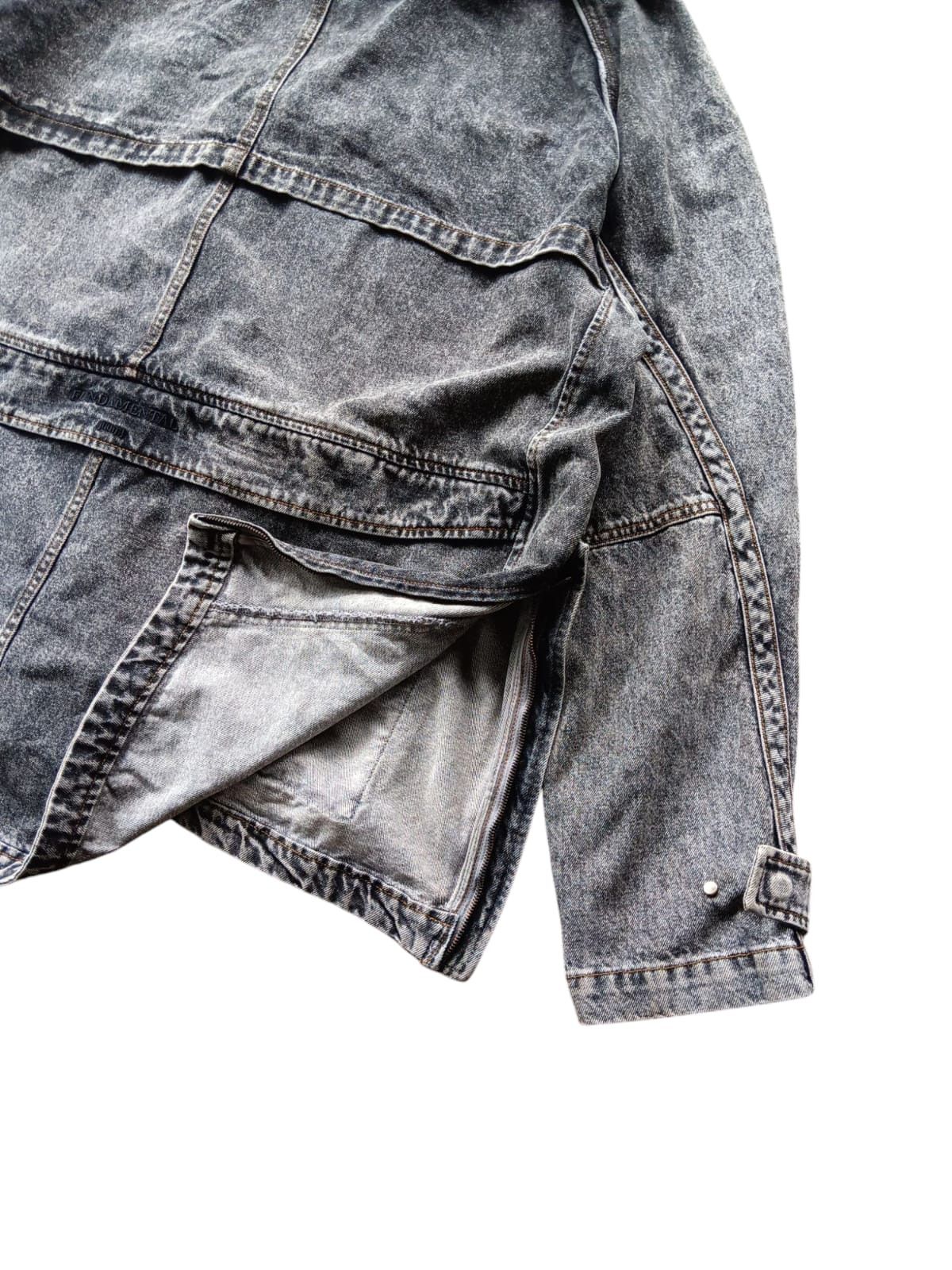 Juun.J fundamental black wash denim parka jacket Size US XL / EU 56 / 4 - 12 Thumbnail