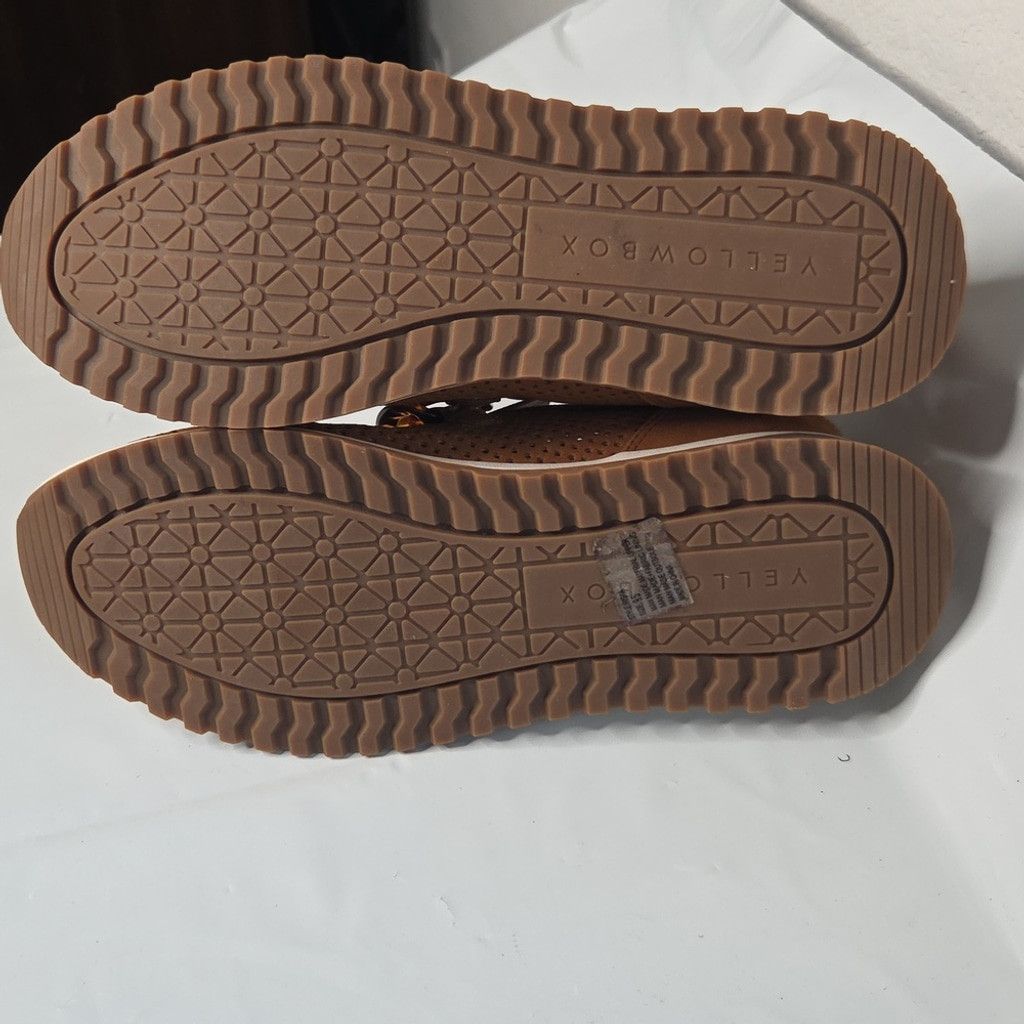 Other Yellowbox Brown Fringe Women's Shoes Size 9.5 Size US 9.5 / IT 39.5 - 4 Thumbnail