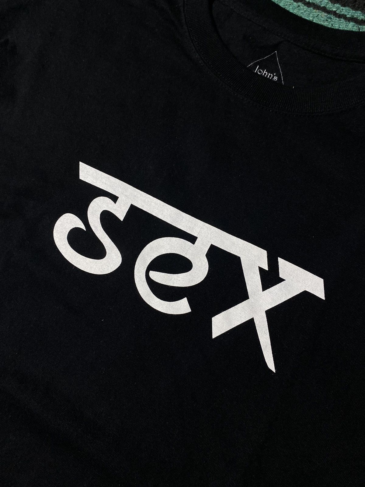 If Six Was Nine John's by Johhny Graphic Indian Script Inspired 'Sex' Tee Size US L / EU 52-54 / 3 - 3 Thumbnail