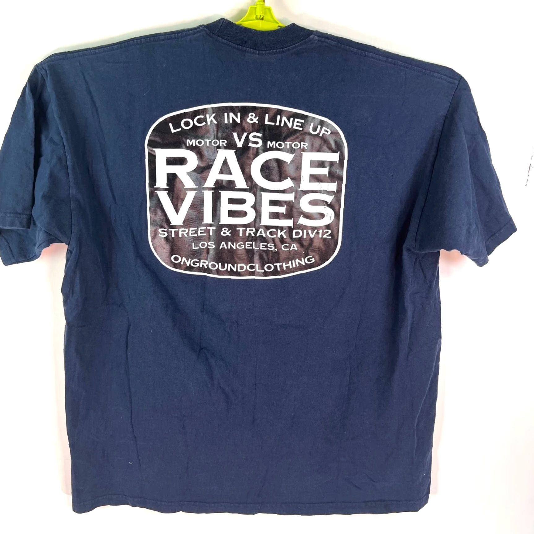Vintage Pro Club T-Shirt Mens 3XL Blue Racing Graphic 2 Sided LA CA Cars Size US XXL / EU 58 / 5 - 5 Thumbnail