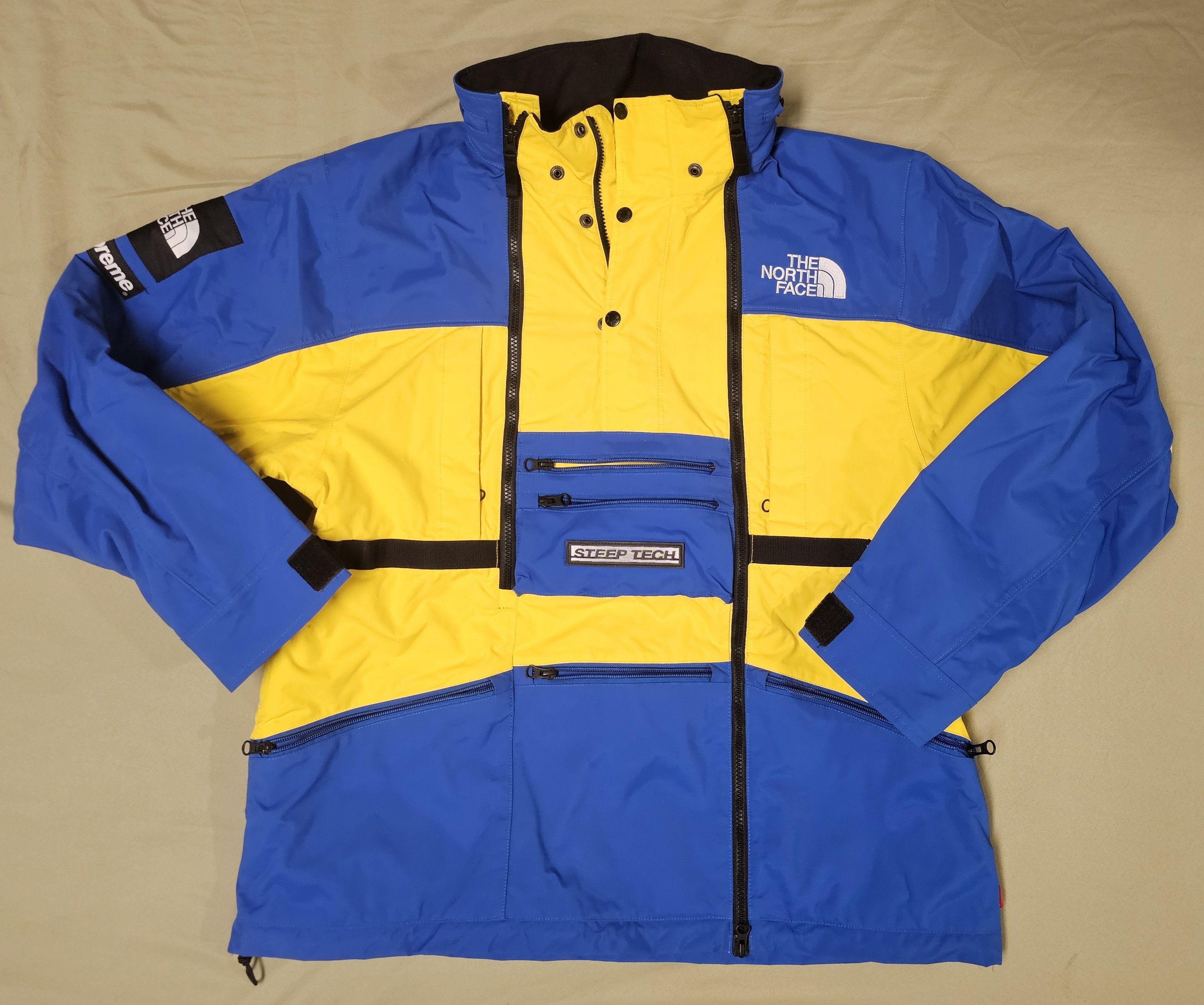 Supreme SUPREME THE NORTH FACE STEEP TECH HOODED JACKET ROYAL | Grailed