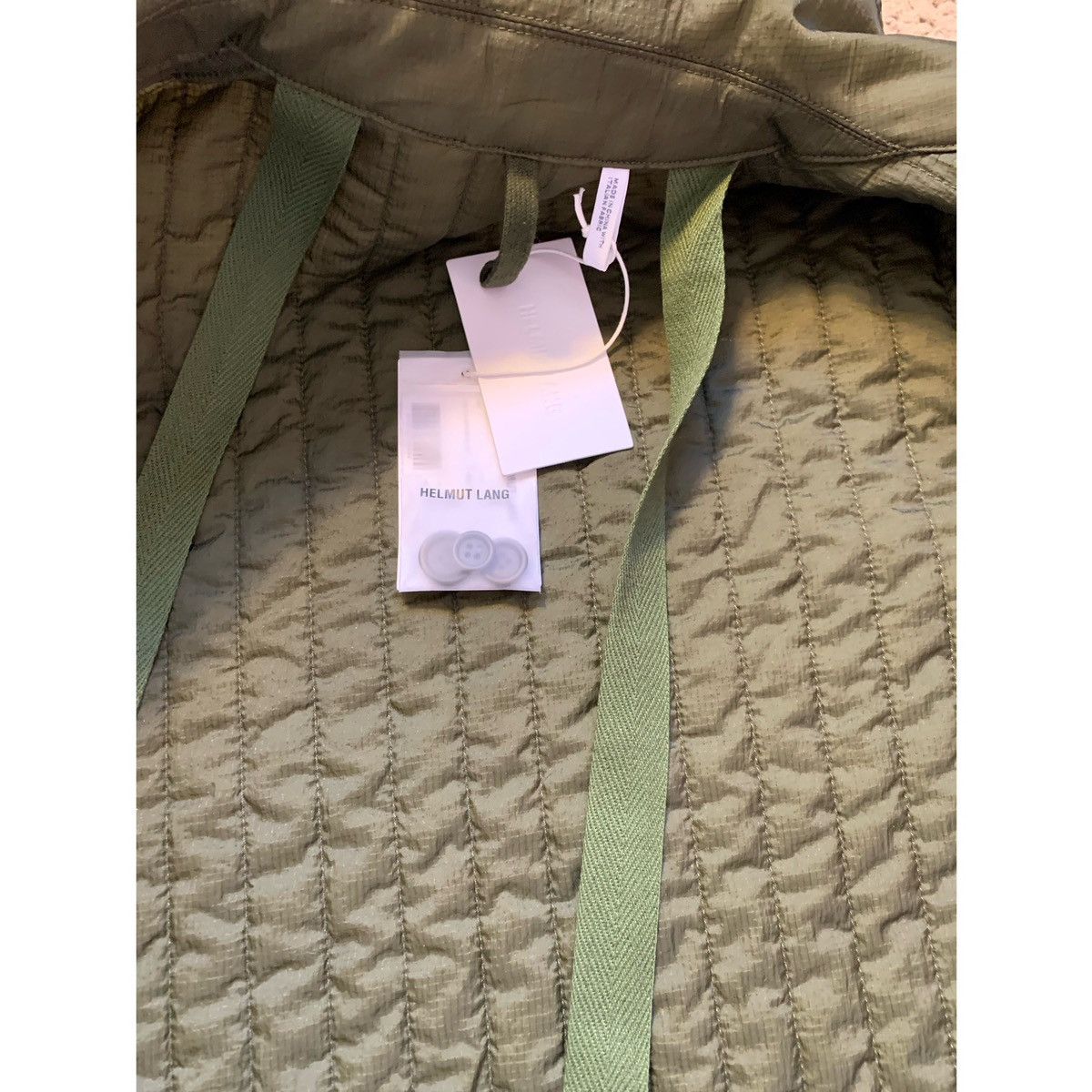 Helmut Lang HELMUT LANG QUILTED PARACHUTE WORKWEAR JACKET Size US XS / EU 42 / 0 - 15 Thumbnail
