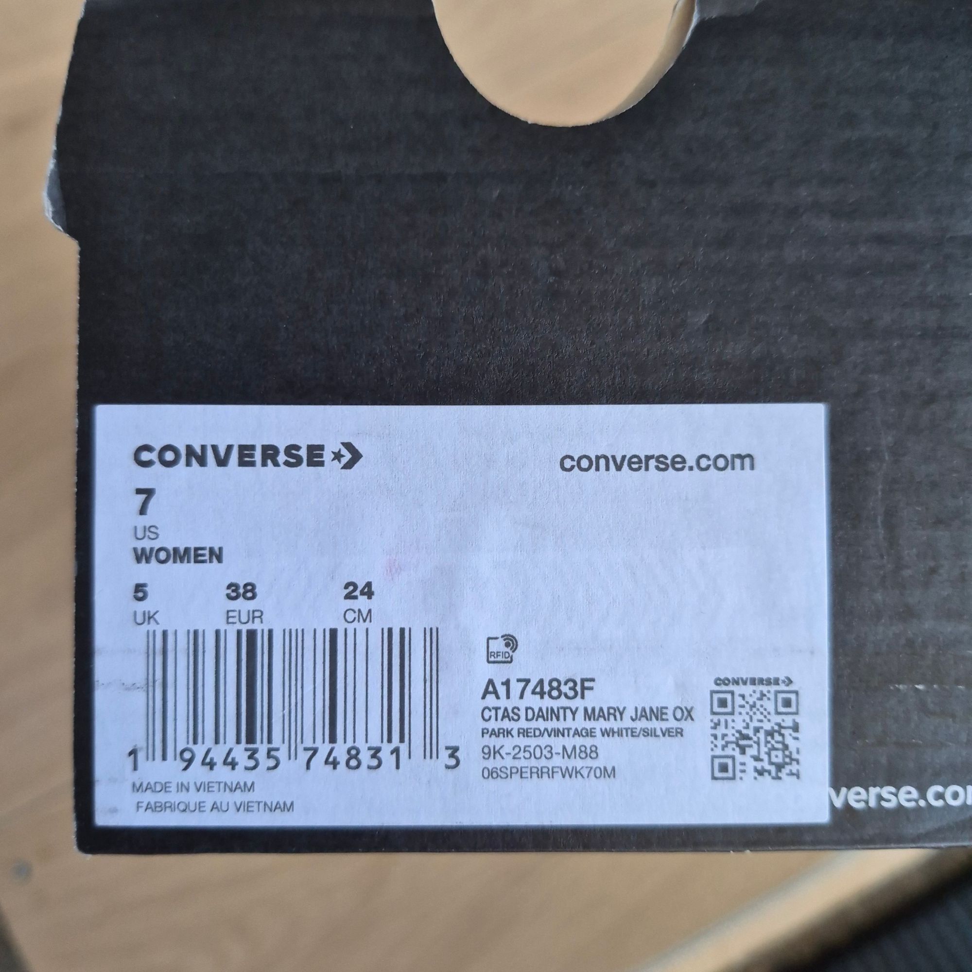 Converse ⭐Converse Chuck Taylor All Star Dainty Mary Jane 7 Womens Me Size US 7 / IT 37 - 8 Thumbnail