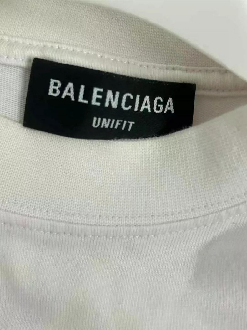 Balenciaga Balenciaga Front and Back Struck-Out Letter Logo Short Sle Size US M / EU 48-50 / 2 - 3 Thumbnail
