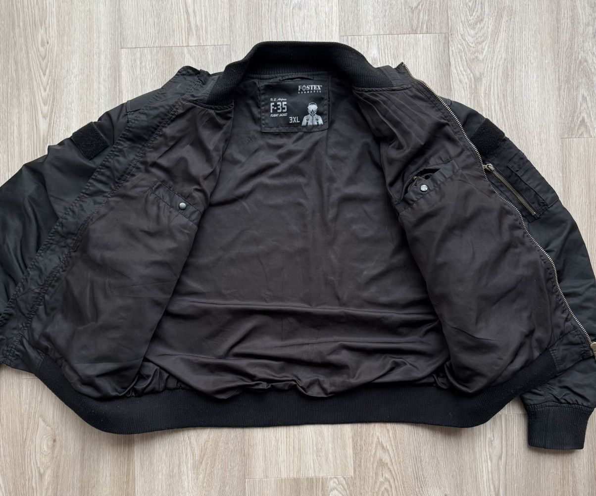 Fostex Garments Vintage Fostex Garments F-35 Military Flight Bomber Jacket Size US XXL / EU 58 / 5 - 9 Thumbnail