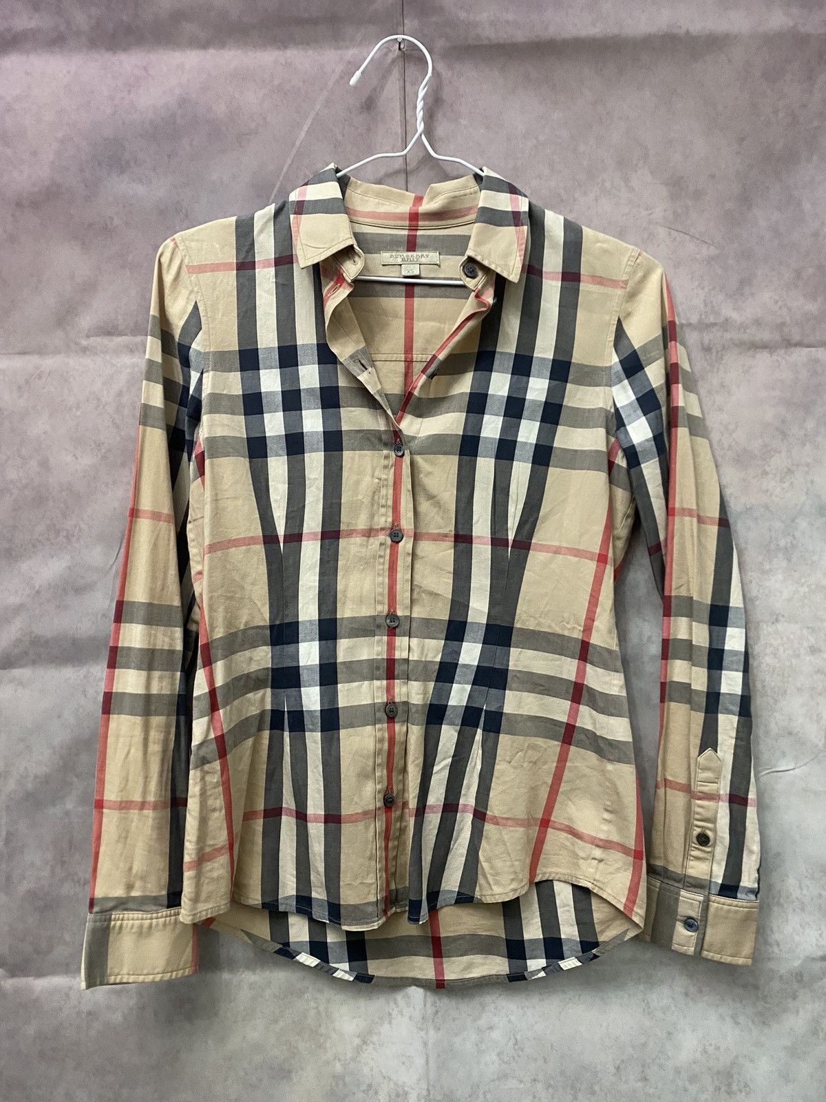 Burberry × Designer Burberry Shirt Luxury Size XS / US 0-2 / IT 36-38 - 1 Thumbnail