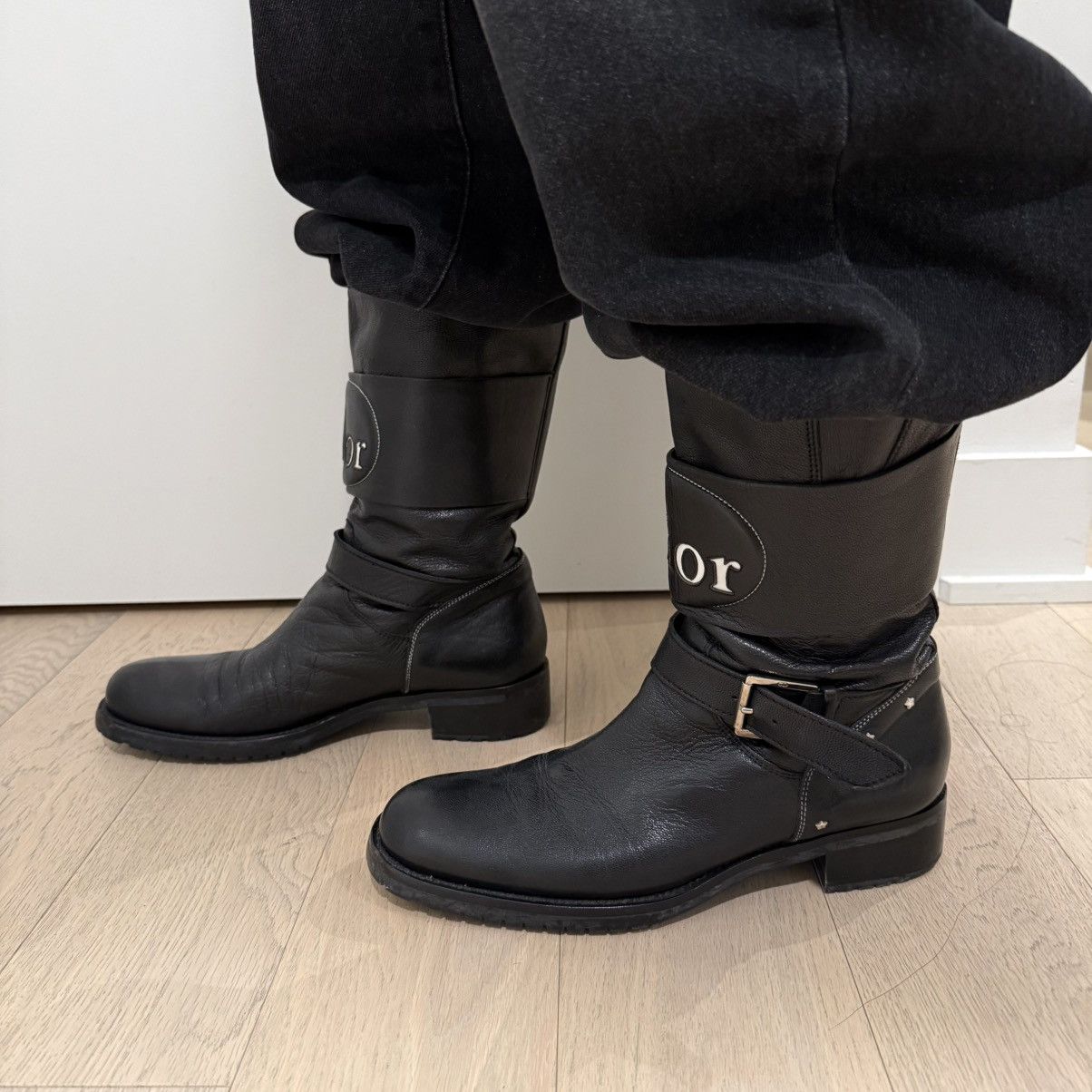 Dior Dior Rare Biker Boots Size US 7.5 / EU 40-41 - 3 Thumbnail