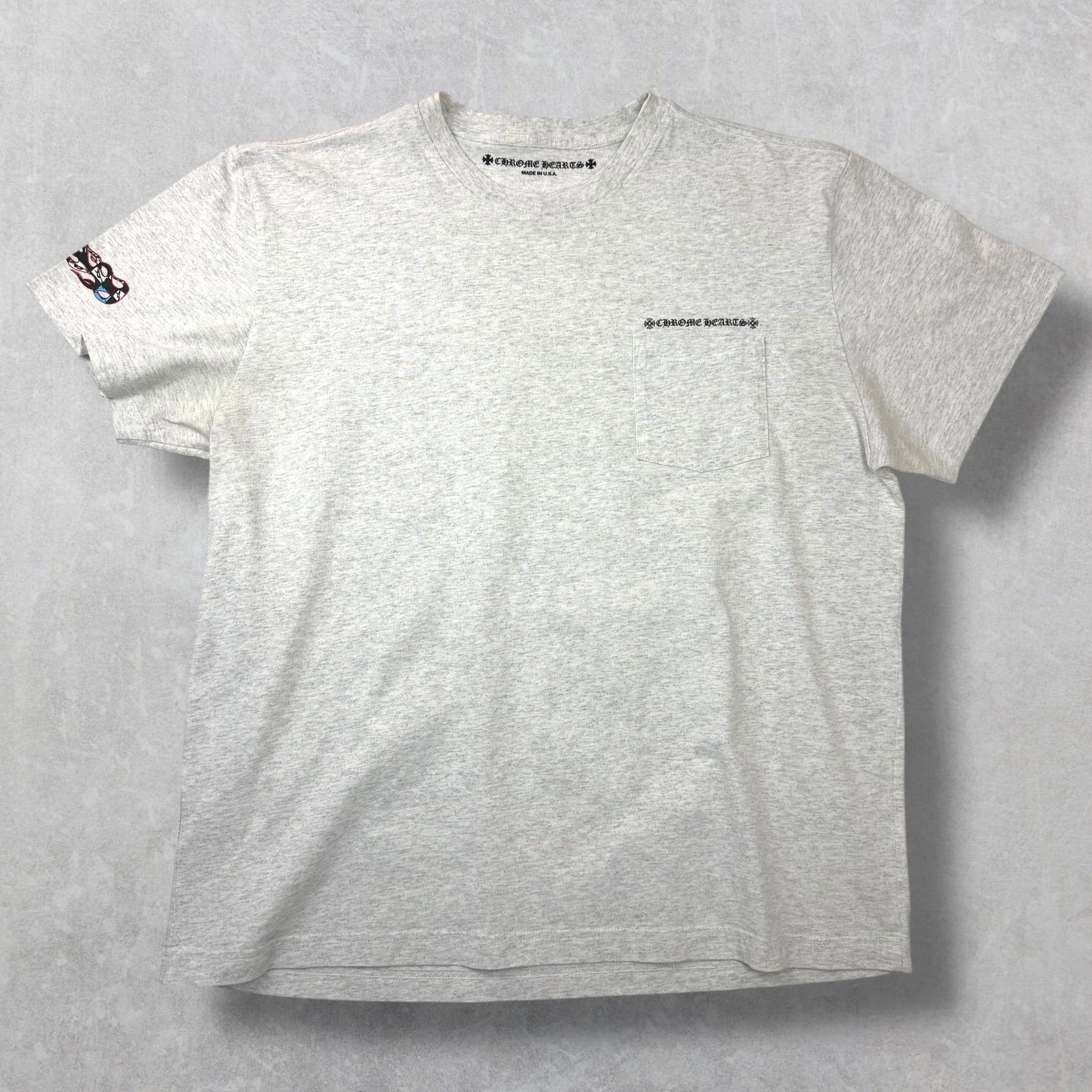 Chrome Hearts Chrome Hearts Matty Boy 'Brain' Tee Grey XXL Size US XXL / EU 58 / 5 - 2 Thumbnail