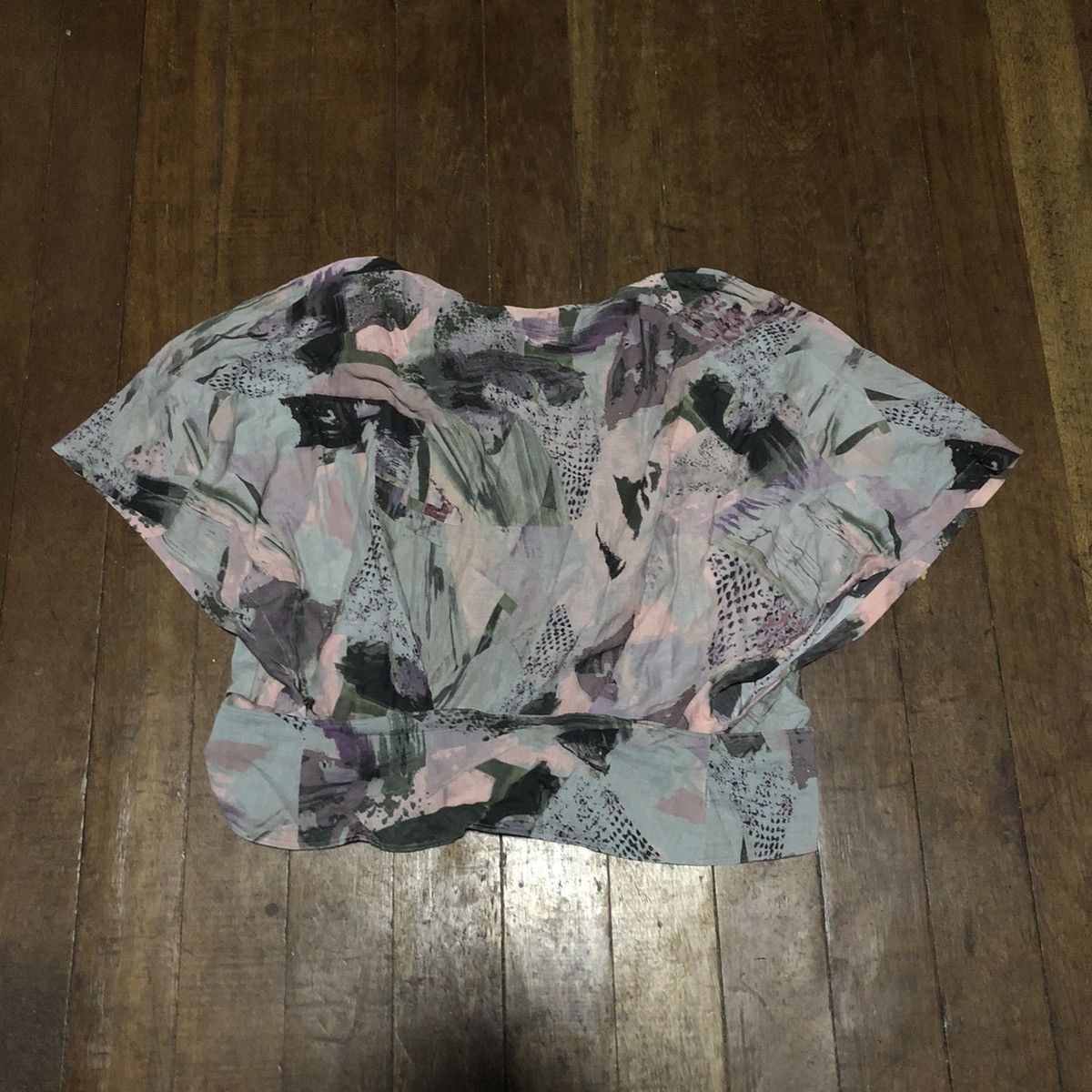 Iro IRO Paris Bernie Pleated Printed Cotton Gauze Wrap Blouse Size S / US 4 / IT 40 - 11 Thumbnail