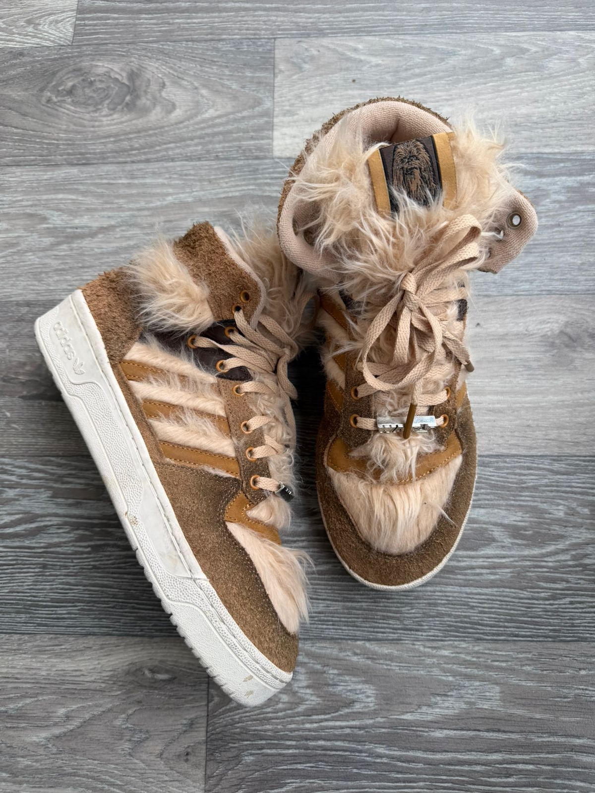 Adidas Adidas Rivalry Hi Star Wars 'Chewbacca' Sneakers Sz 42 Size US 9 / EU 42 - 2 Thumbnail