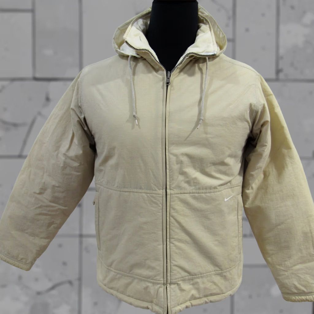 Nike Nike Reversible Quilted Showerproof Hooded Jacket Chest 38/40 UK M REF (12898) Size US M / EU 48-50 / 2 - 1 Thumbnail