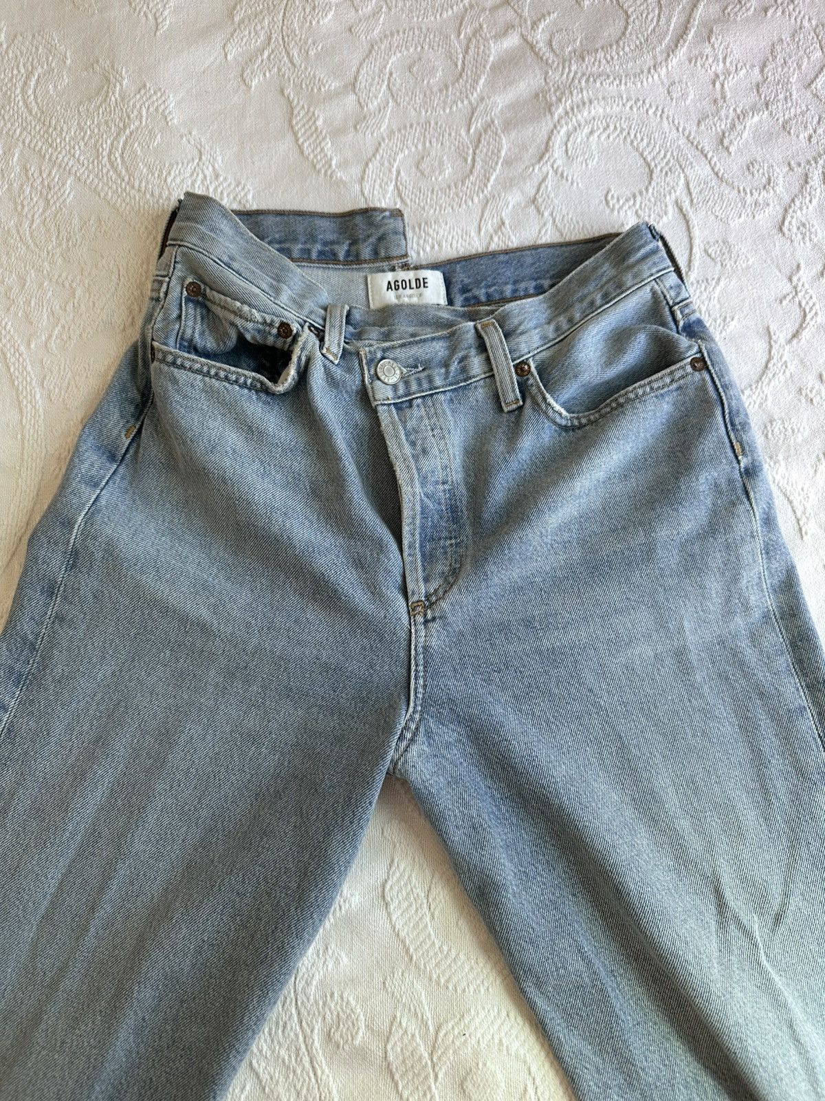 Agolde Agolde criss cross jeans Size 26" / US 2 / IT 38 - 2 Thumbnail