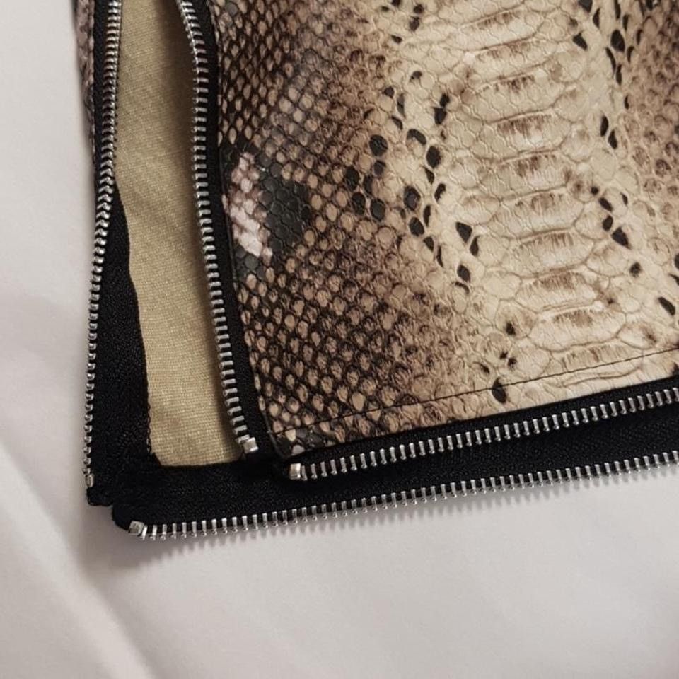 I.AM.GIA I.AM.GIA leather snakeskin skirt Size 32" / US 10 / IT 46 - 6 Thumbnail