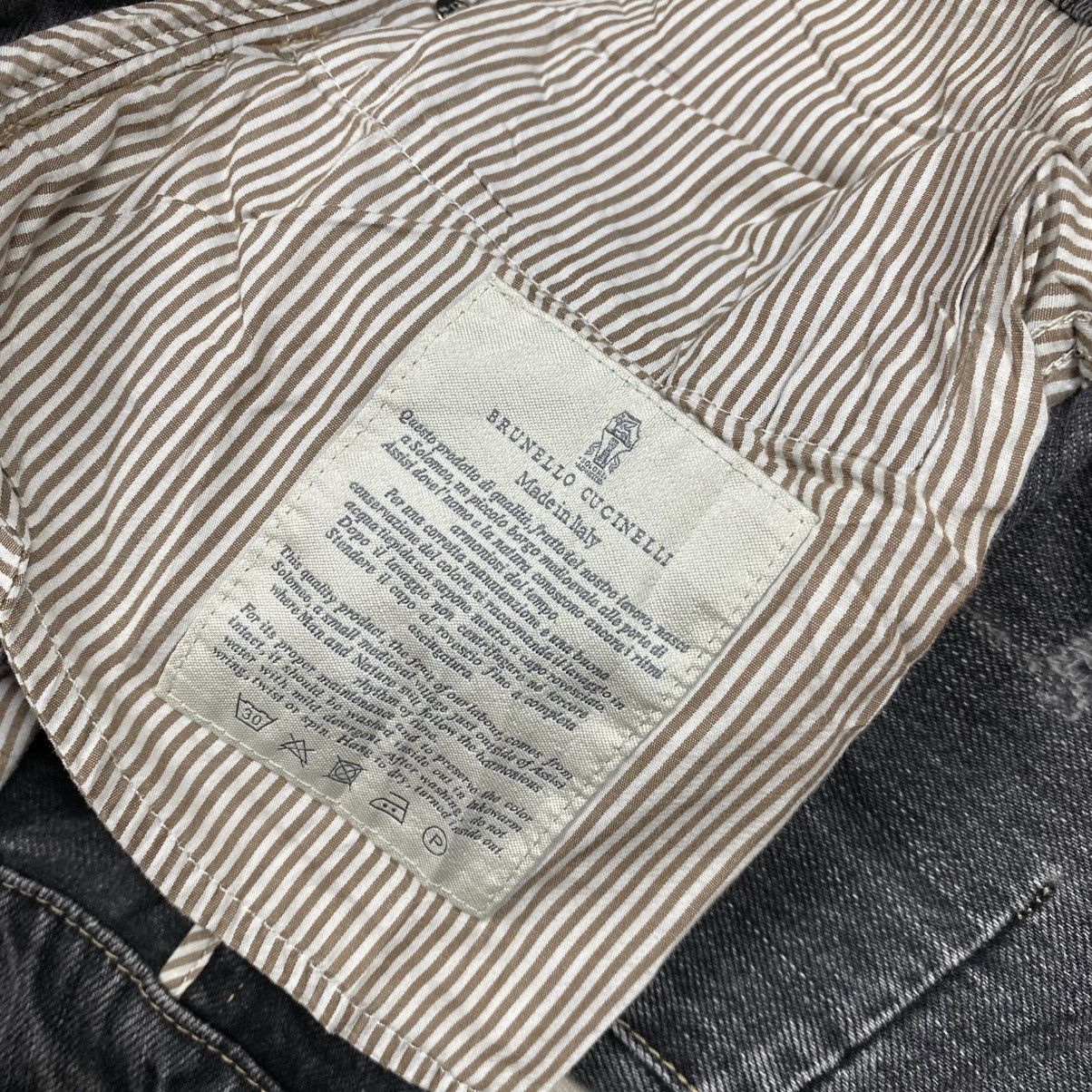 Brunello Cucinelli Brunello Cucinelli Distressed Denim Pants Size US 32 / EU 48 - 12 Thumbnail