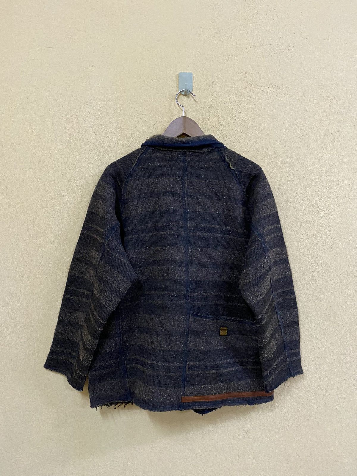 Designer KAPITAL FLEECE SNAP BUTTON WORK JACKET BROWN SIZE 3 Size US L / EU 52-54 / 3 - 10 Thumbnail