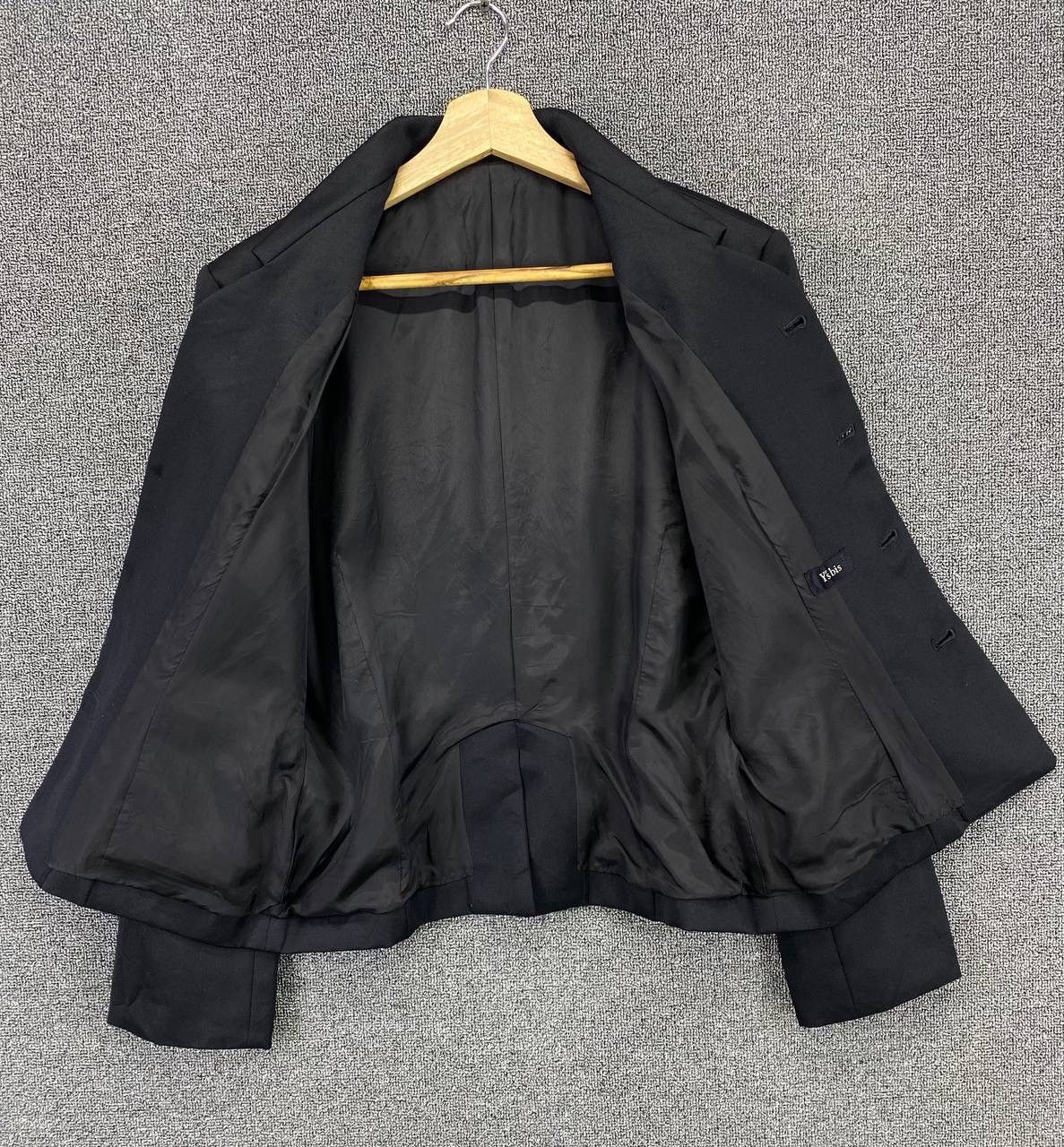 Yohji Yamamoto Vintage Yohji Yamamoto Y’S Bis Wool Coat Jacket Size M / US 6-8 / IT 42-44 - 7 Thumbnail