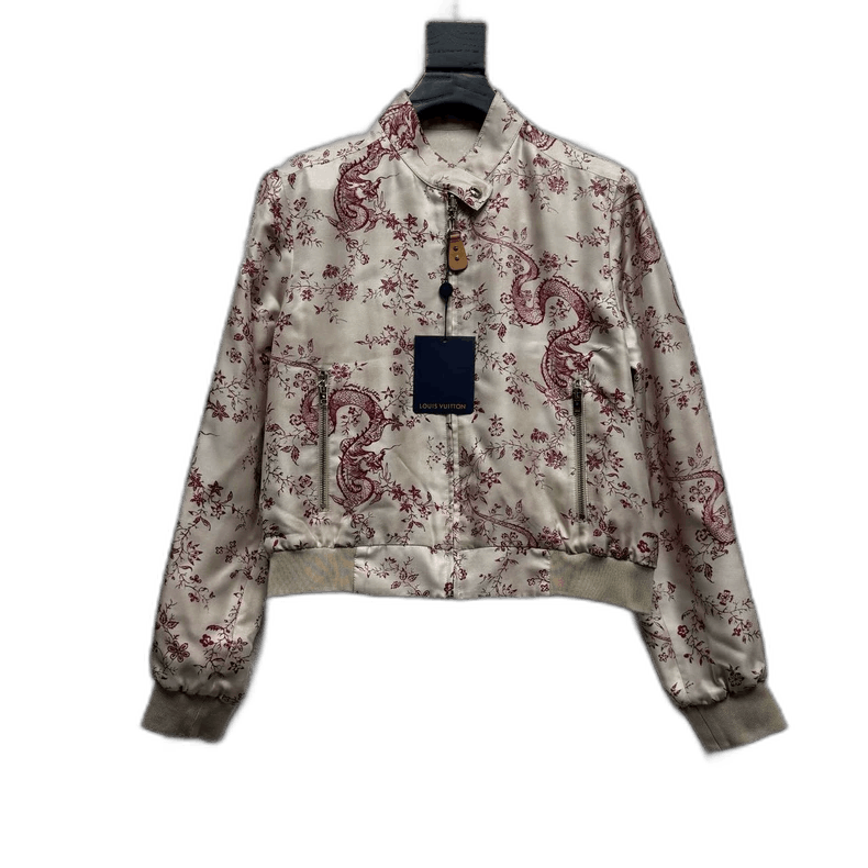 Louis Vuitton Louis Vuitton Silk Zipper Jacket for Women Size S / US 4 / IT 40 - 1 Thumbnail