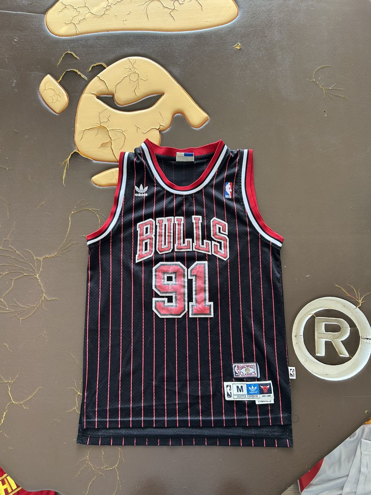 NBA Vintage Chicago Bulls Dennis Rodman NBA Basketball Jersey Size US M / EU 48-50 / 2 - 1 Thumbnail