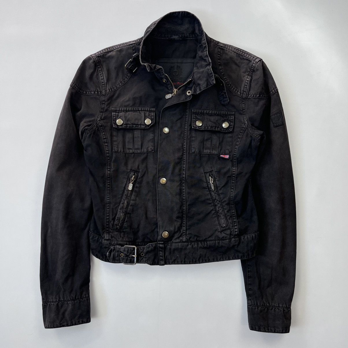 Belstaff × Vintage Belstaff Gold Label vintage Gangster cropped jacket Size S / US 4 / IT 40 - 1 Thumbnail