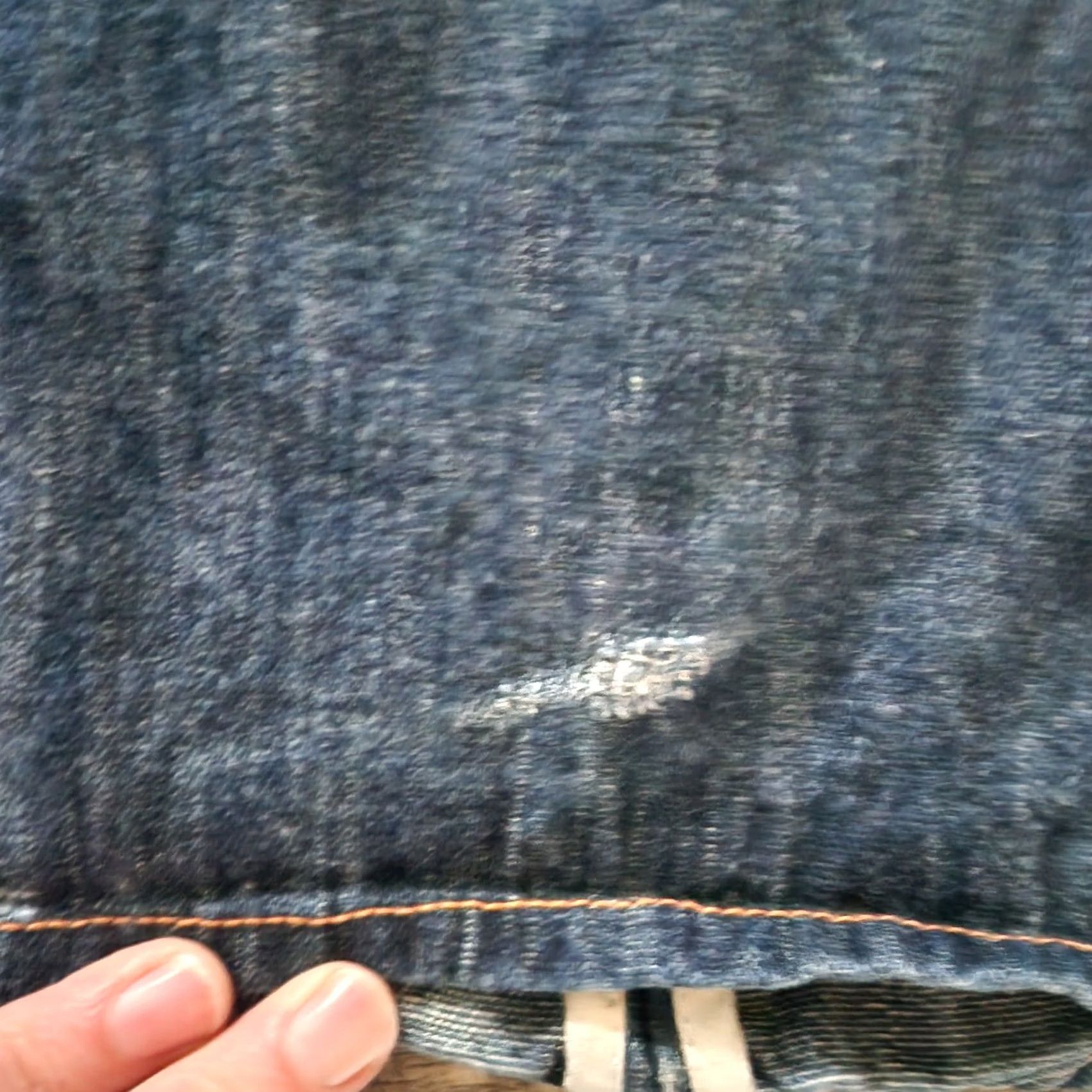 Twisted X Ciano Farmer Jeans Selvedge Denim Twisted Seam Mens 42x35 Loose Fit Multicolor Woodgrain Denim Jeans Mens Waist 42 Inseam 35 Regular Relaxed Size US 42 / EU 58 - 6 Thumbnail