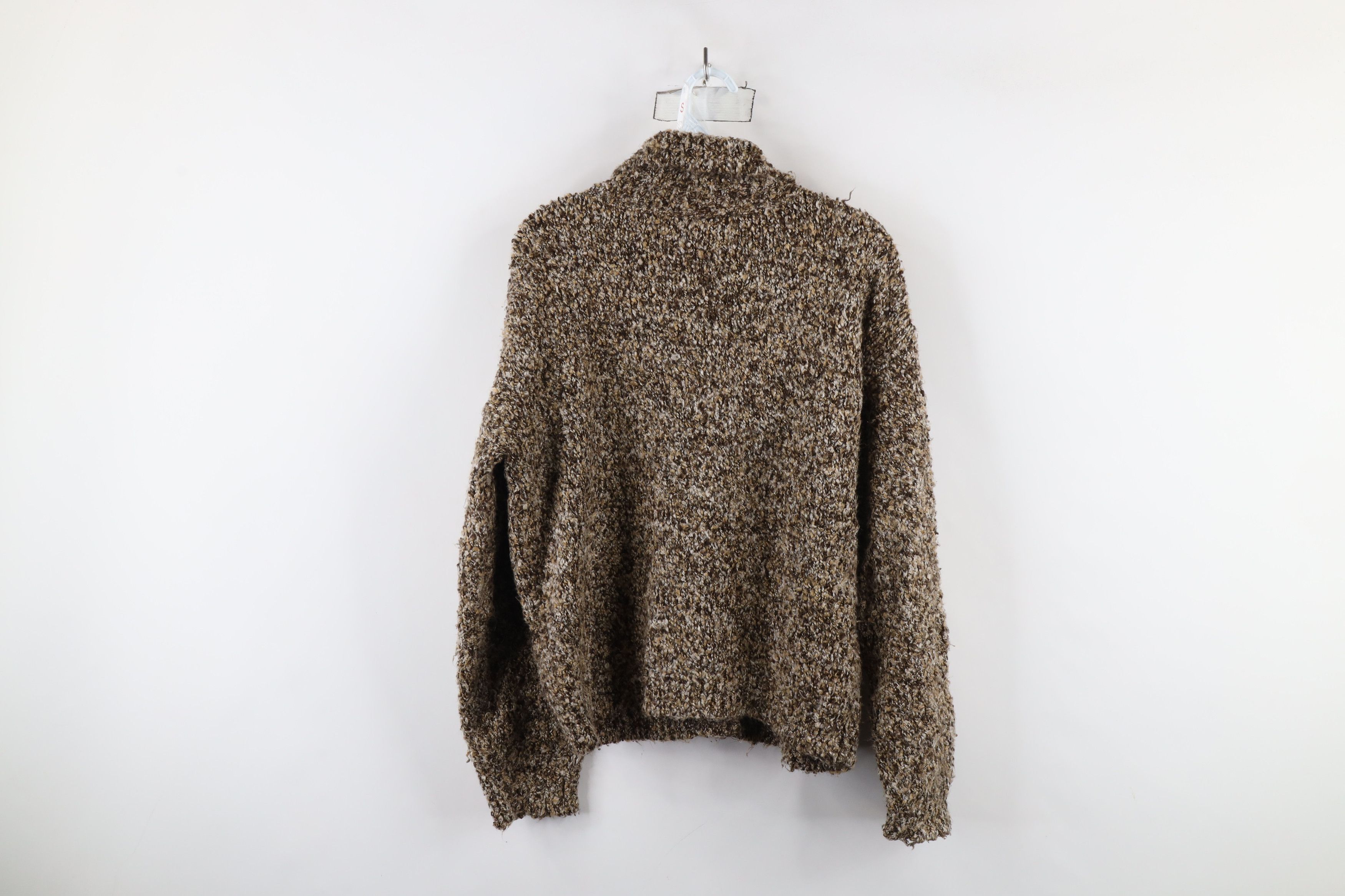 Vintage Vintage 90s Streetwear Knit Collared Cardigan Sweater USA Size S / US 4 / IT 40 - 10 Thumbnail
