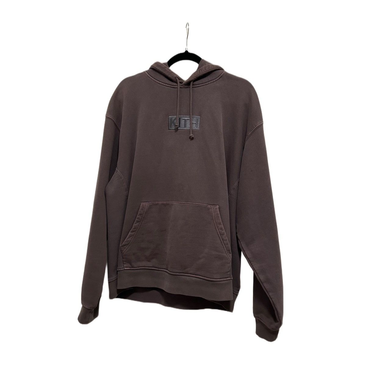 image of Kith Williams Ii Dark Gray Hoodie, Men's (Size XL)