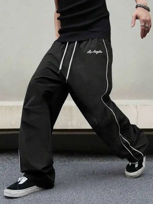 Japanese Brand × Vintage Wide DRIP street Y2K Pants Size US 30 / EU 46 - 3 Thumbnail