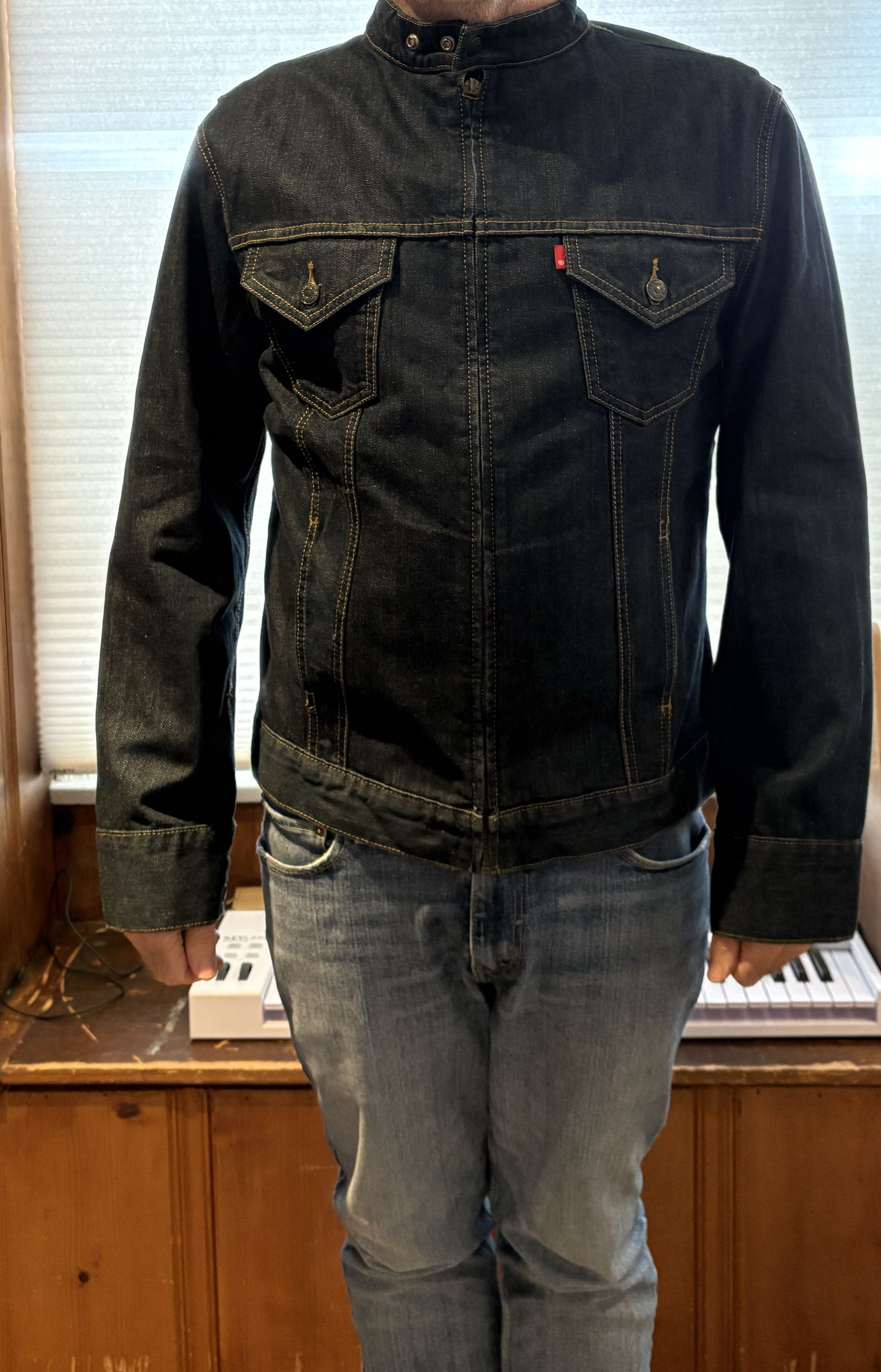 Levi's Levi's Motorcycle Jacket - 1990's Mint Size US L / EU 52-54 / 3 - 2 Thumbnail