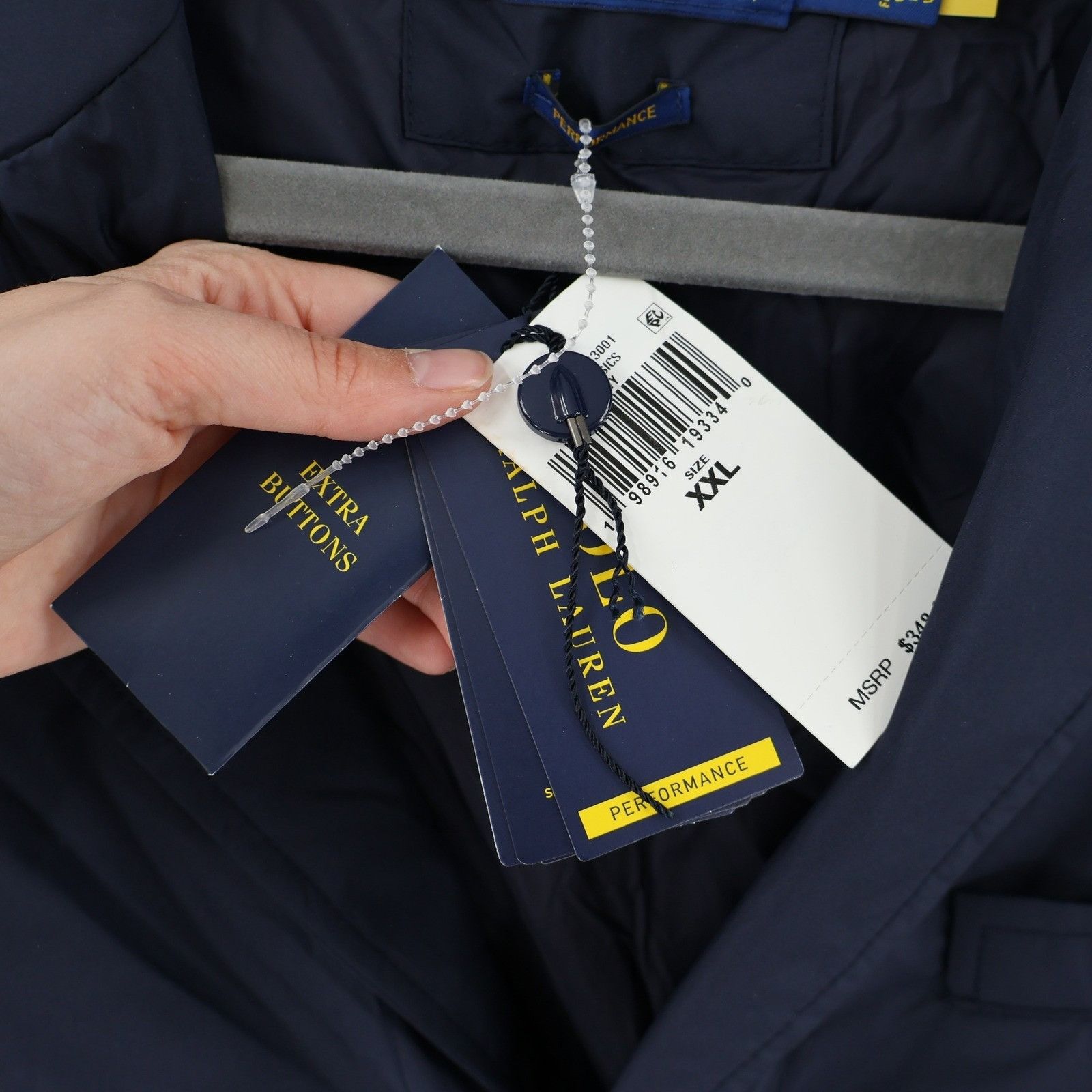 Polo Ralph Lauren Polo Ralph Lauren Performance Blazer Mens XXL Navy Classic Size US XXL / EU 58 / 5 - 12 Thumbnail