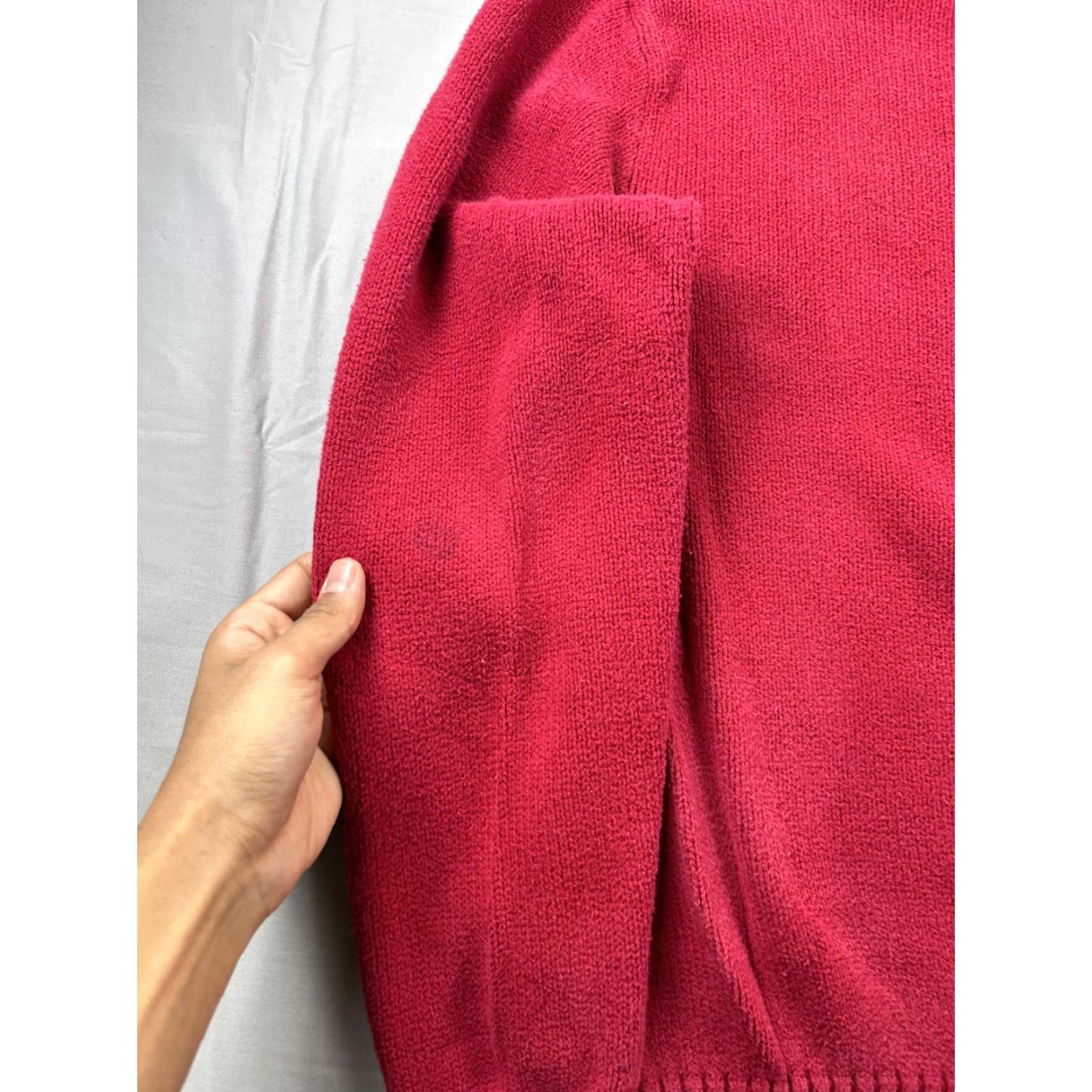 Polo Ralph Lauren Polo Ralph Lauren Sweater Mens XL Red Crewneck Knit Pullover Pony Logo Size US XL / EU 56 / 4 - 7 Thumbnail
