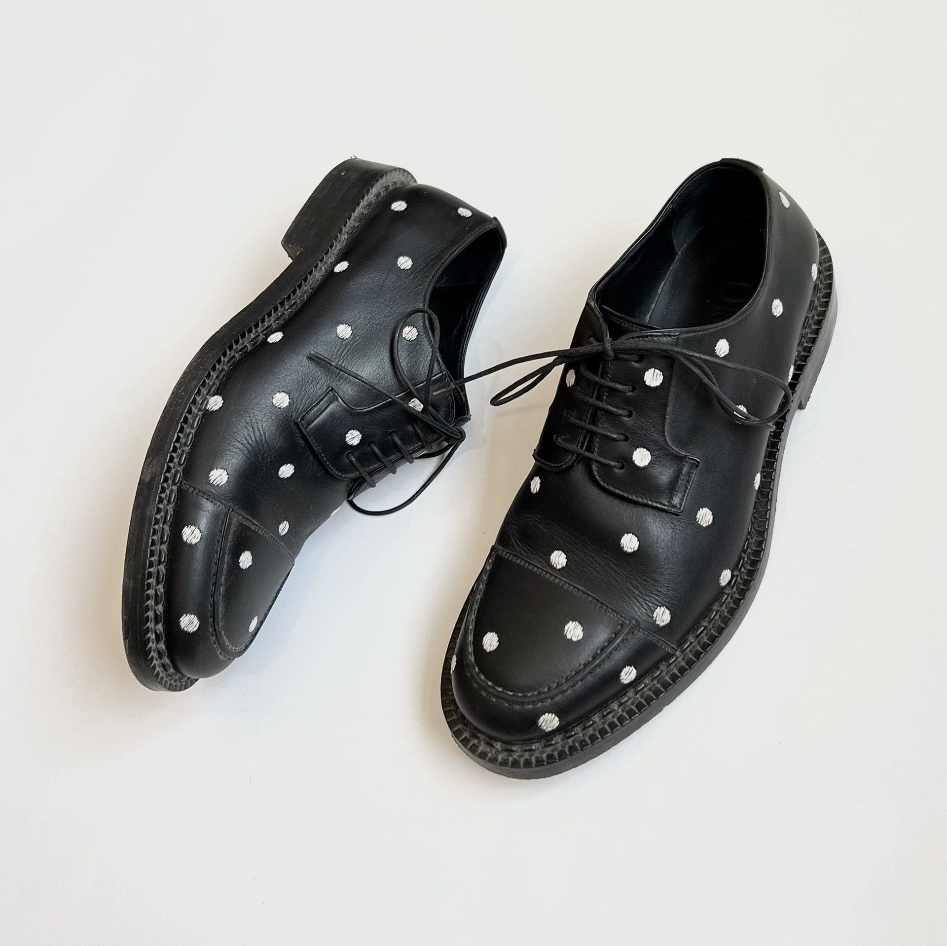 Dior Dior 14FW Lily of the Valley Runway Leather Shoes 38 Size US 5.5 / EU 38 - 1 Thumbnail