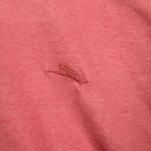 Tommy Bahama Tommy Bahama Polo Shirt Mens XL Pink Short Sleeve Logo Rugby Casual Lightweight Breathable Easy Care Collared Solid Pattern Preppy Size US XL / EU 56 / 4 - 6 Thumbnail