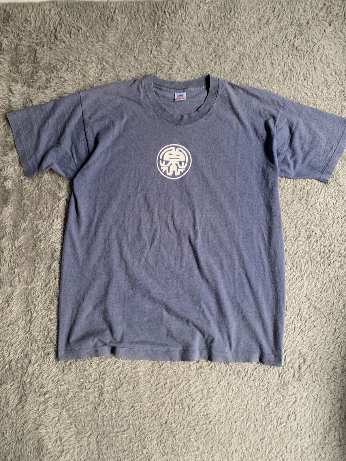 Band Tees Vintage 90s Rabbit In The Moon Hallucination Records Tee Size US XL / EU 56 / 4 - 1 Thumbnail