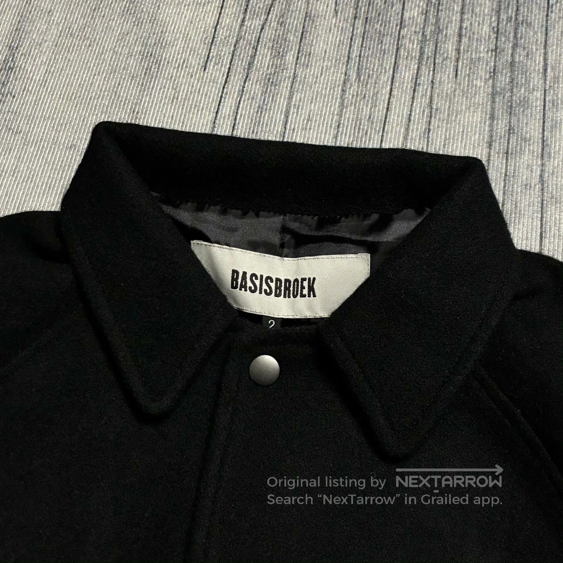 BASISBROEK Basisbroek Melton Wool Coach Jacket. Size US M / EU 48-50 / 2 - 4 Thumbnail