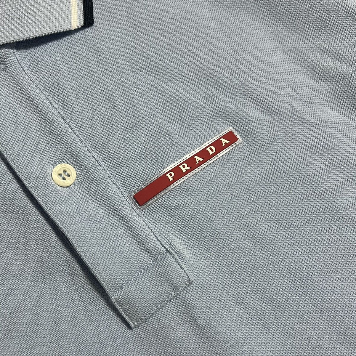 Prada PRADA RED TAB POLO TEE Size US XXL / EU 58 / 5 - 6 Thumbnail