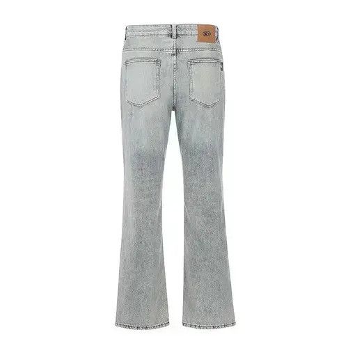 Japanese Brand × Jean Distressed Flared Denim Jeans Size US 32 / EU 48 - 2 Thumbnail