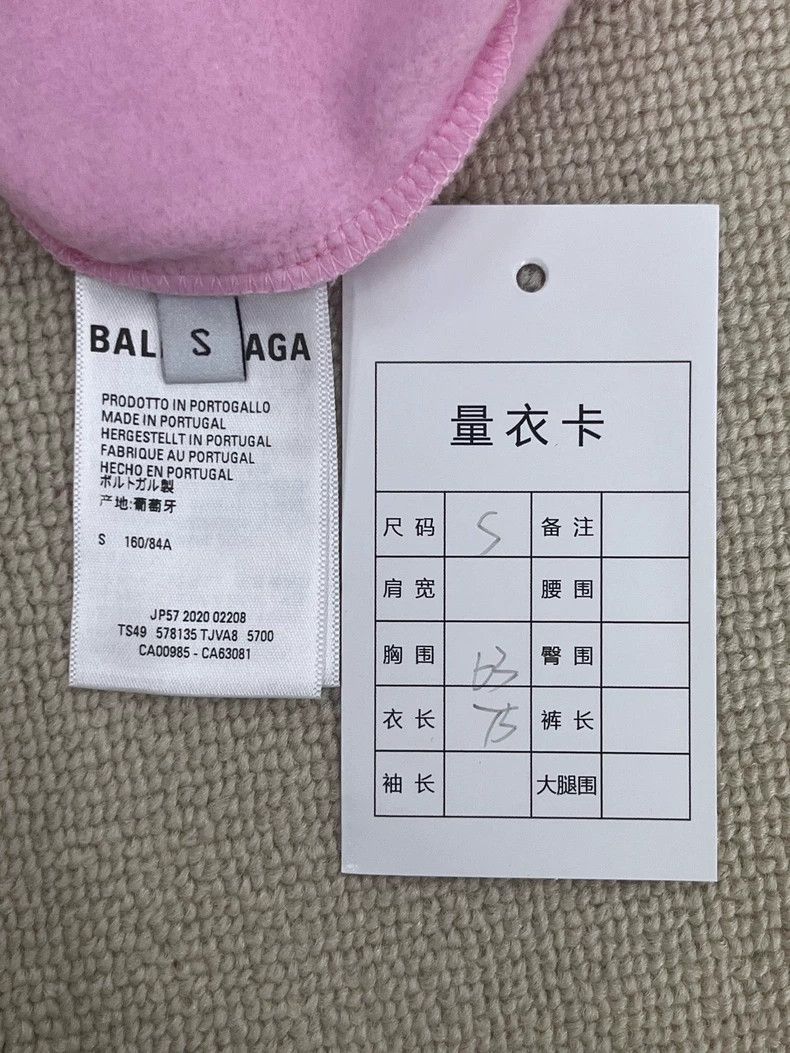 Balenciaga Balenciaga Front and back logo hooded sweatshirt Size US S / EU 44-46 / 1 - 5 Thumbnail