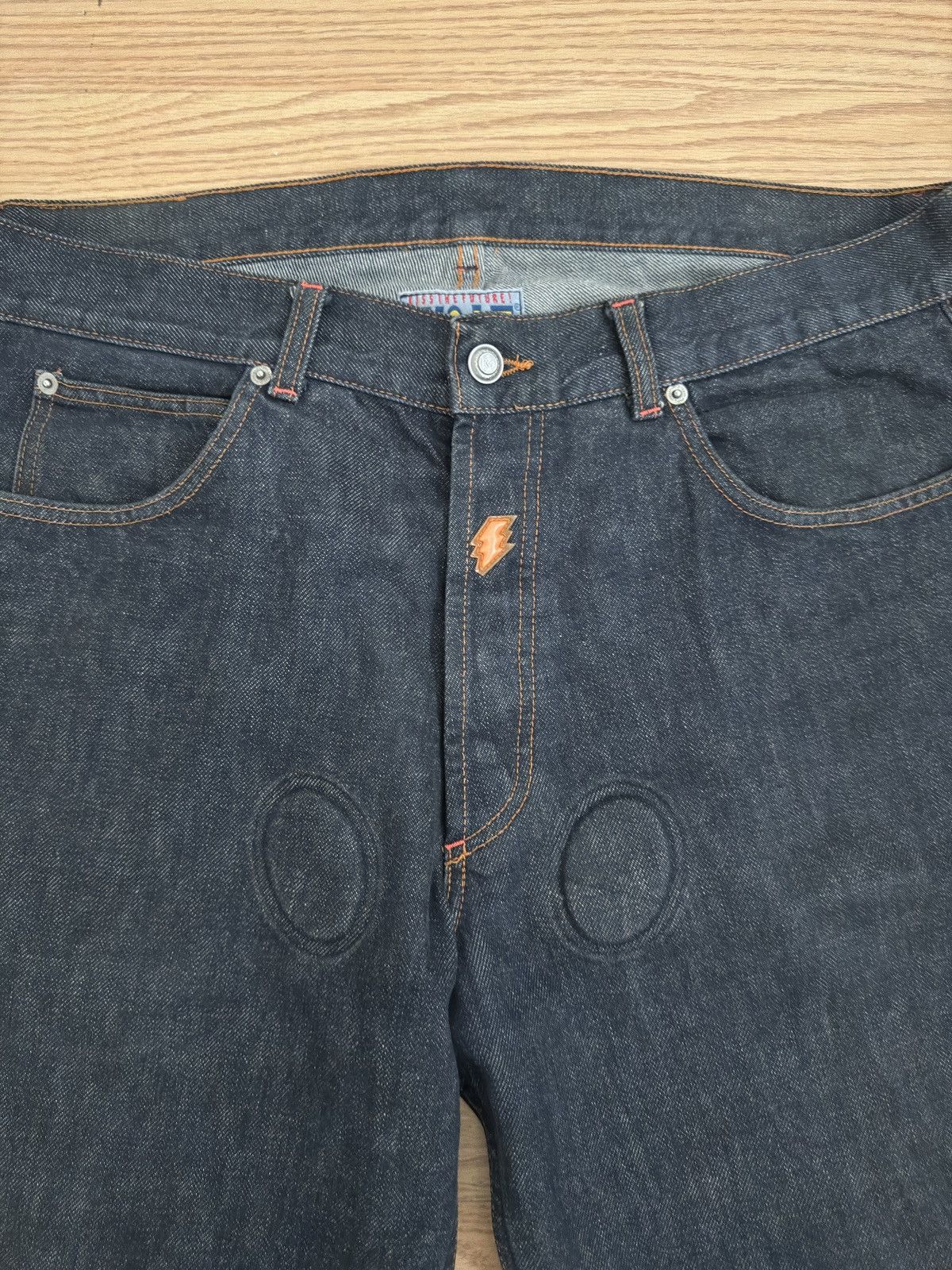 Walter Van Beirendonck W&LT Pistol Holster Jeans Size US 33 - 6 Thumbnail