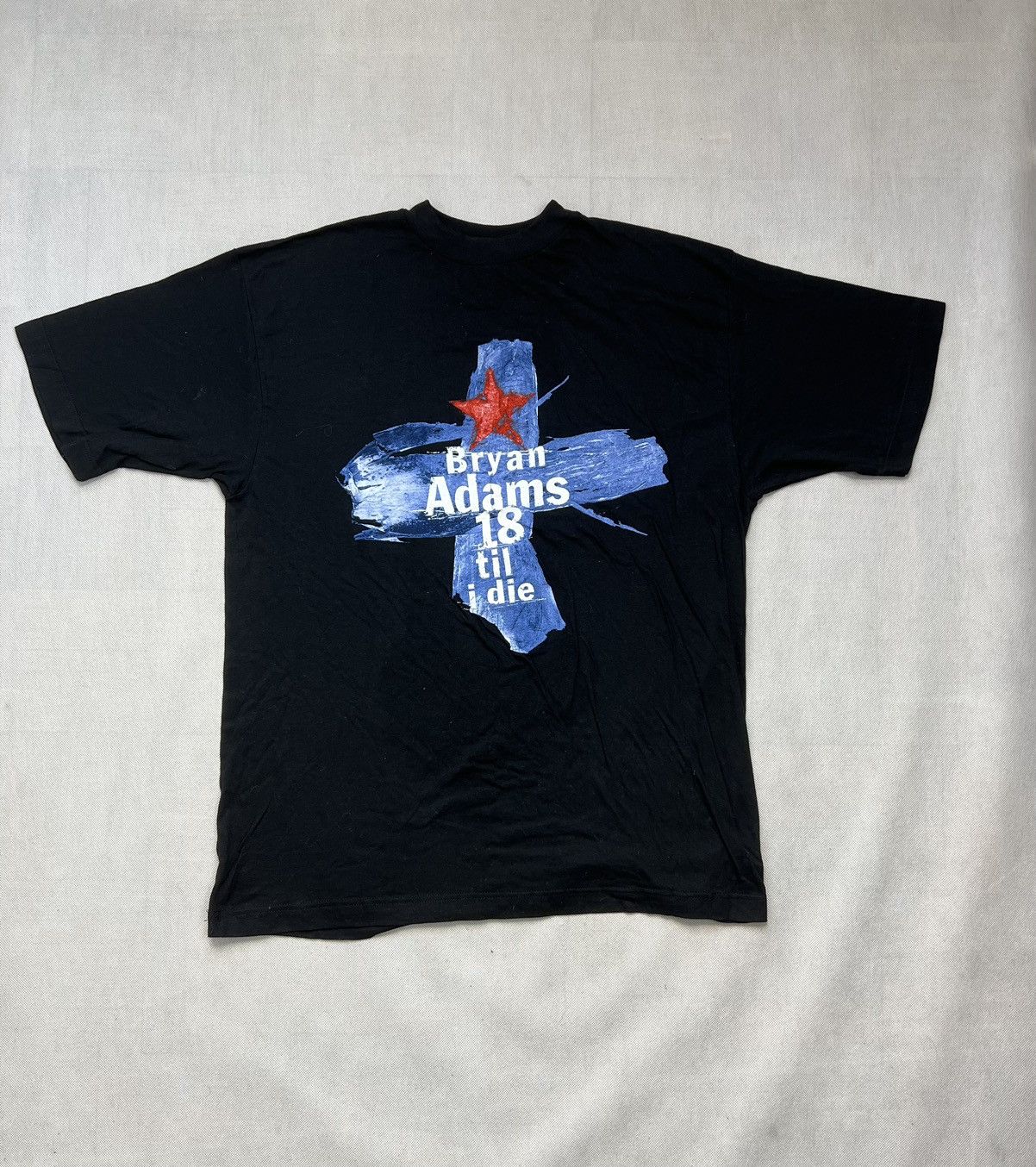 Band Tees × Vintage Tshirt Bryan Adams Europe Tour “18 Til I Die” 1996 Vintage Size US XL / EU 56 / 4 - 3 Thumbnail