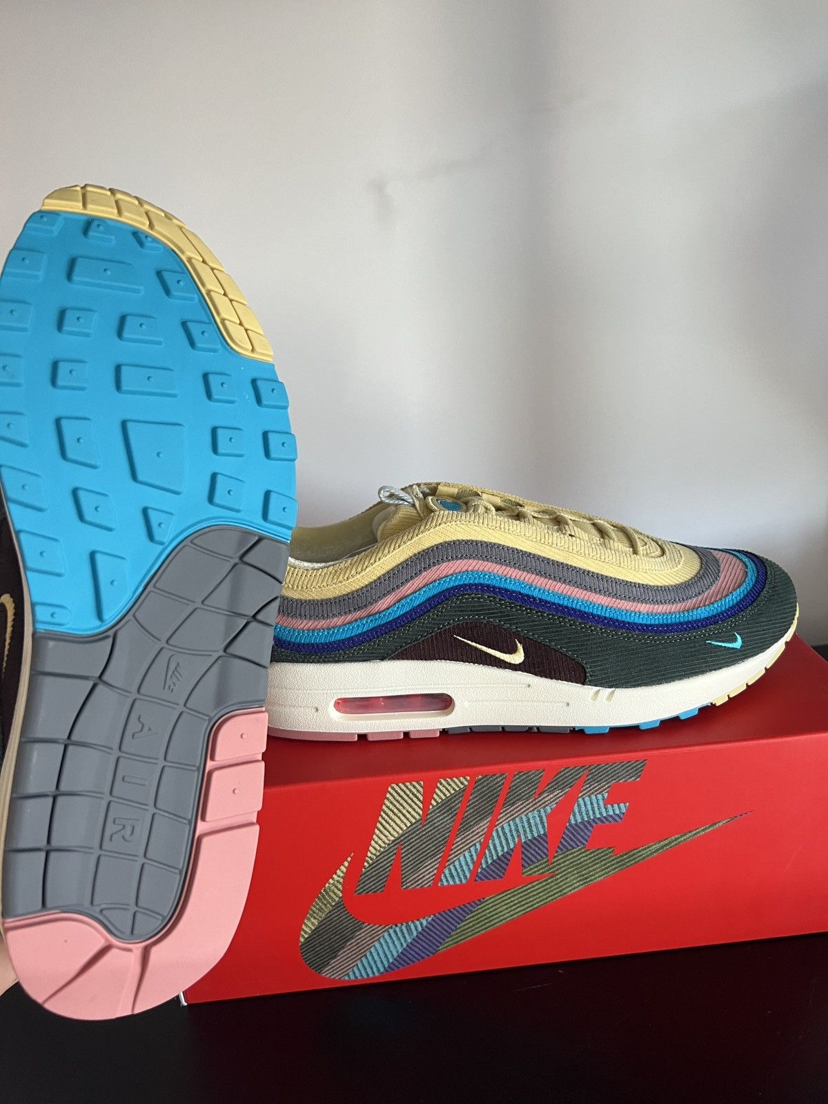 Nike Nike Air Max 1/97 Sean Wotherspoon (Extra Lace) Size US 10.5 / EU 43-44 - 8 Thumbnail