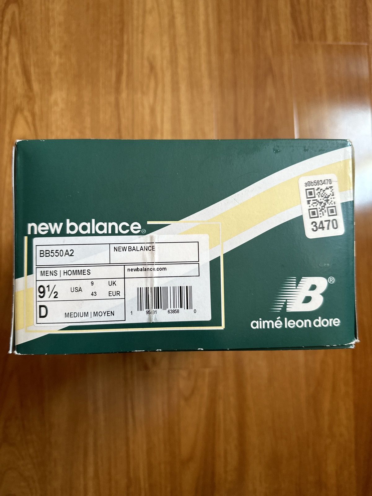 Aime Leon Dore × New Balance Aime Leon Dore x New Balance 550 ‘Green Yellow’ Size US 9.5 / EU 42-43 - 8 Thumbnail