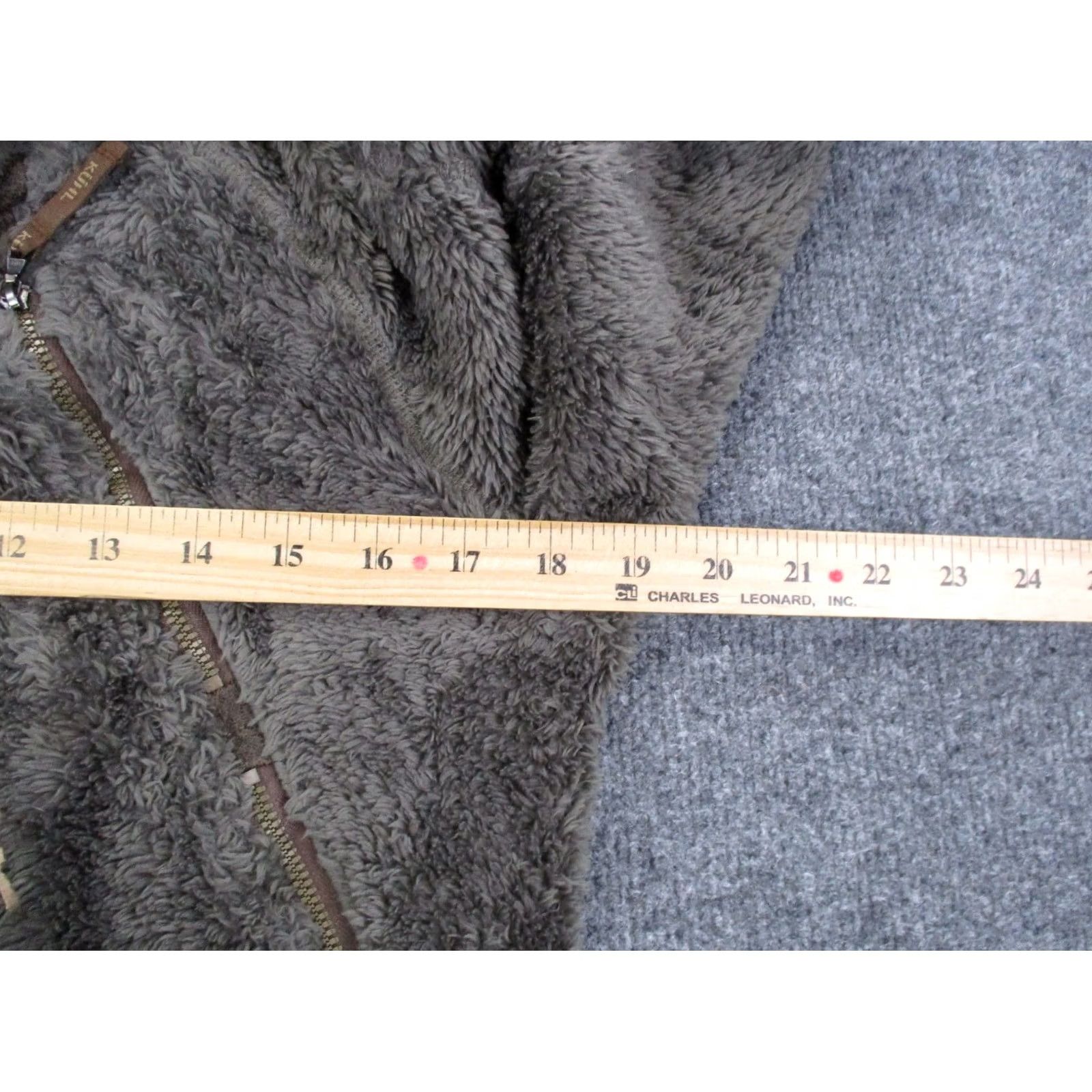 Vintage Kuhl Jacket Womens M Brown Fleece Jacket, Regular, Polyester Lining, Zipped Pockets, Full Zip, Outdoor Casual Coat Size M / US 6-8 / IT 42-44 - 5 Thumbnail