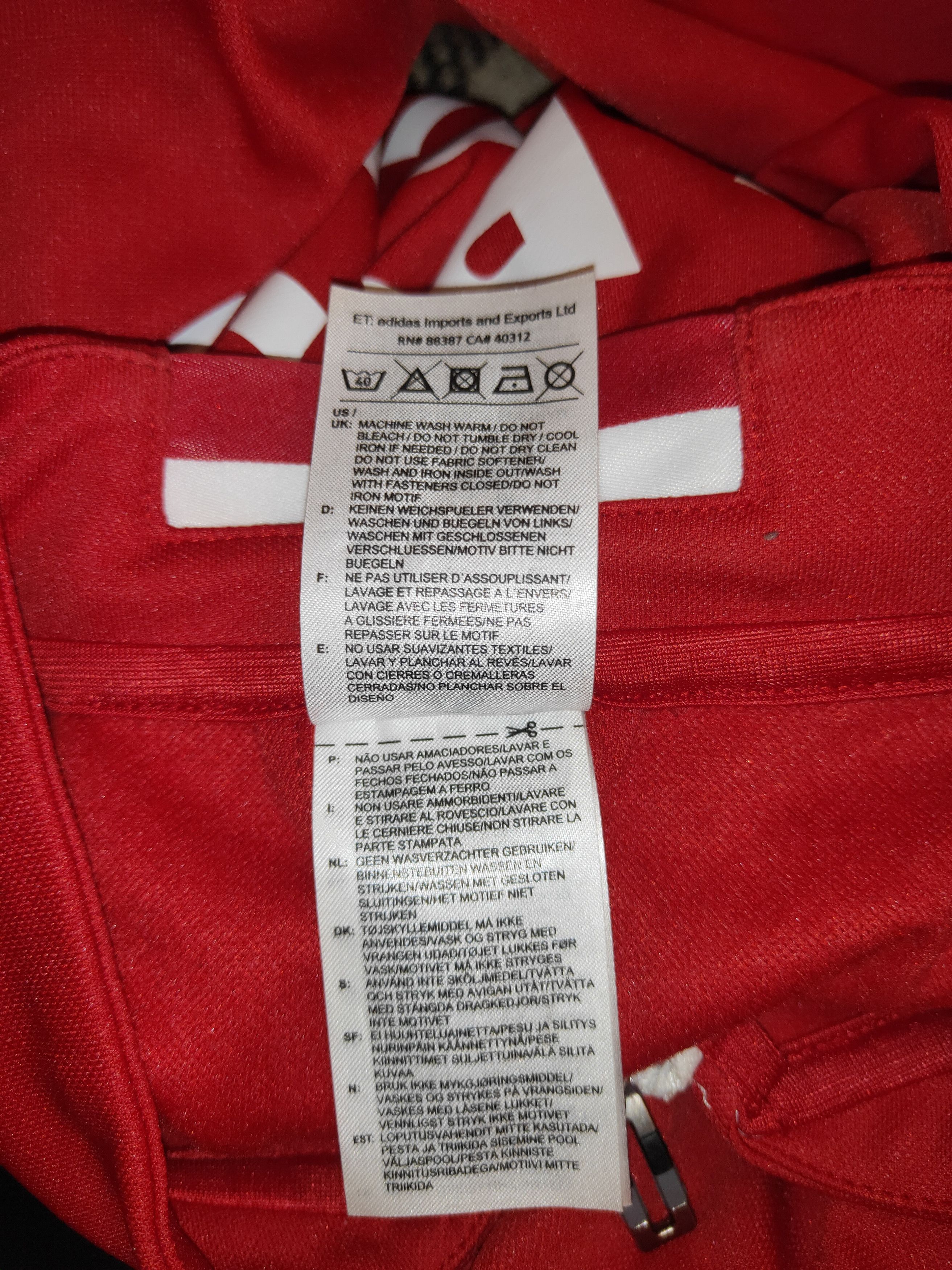 Adidas Adidas Bayern Munich Football Soccer Jacket Full Zip Size US S / EU 44-46 / 1 - 5 Thumbnail