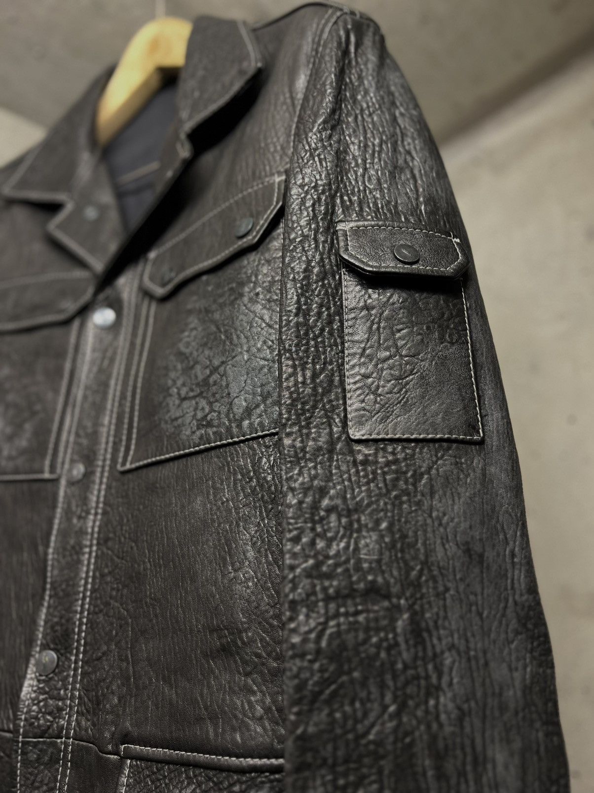 John Varvatos Vintage Horse Culatta leather Car coat Size US M / EU 48-50 / 2 - 5 Thumbnail