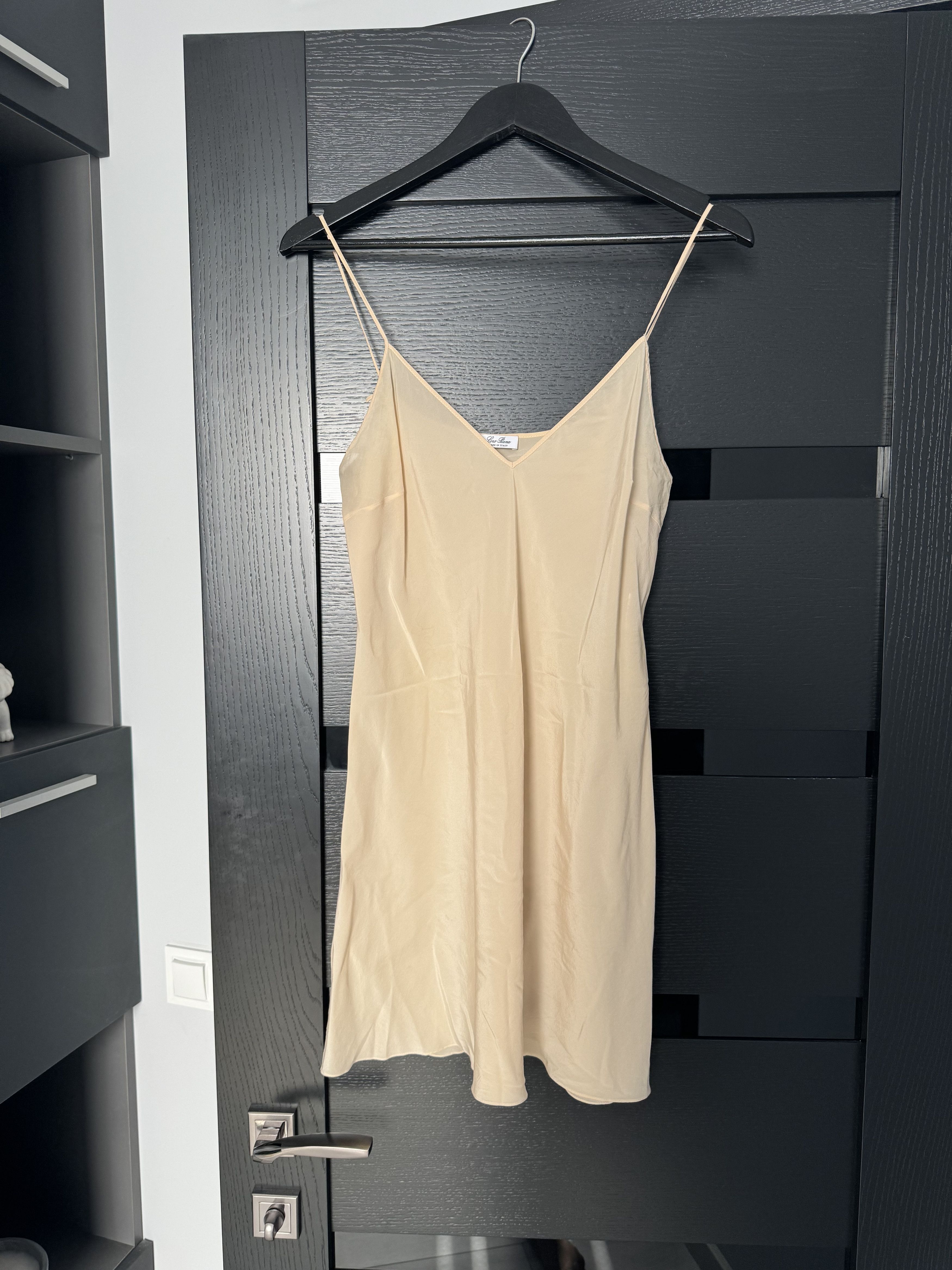 Loro Pina cream mini dress